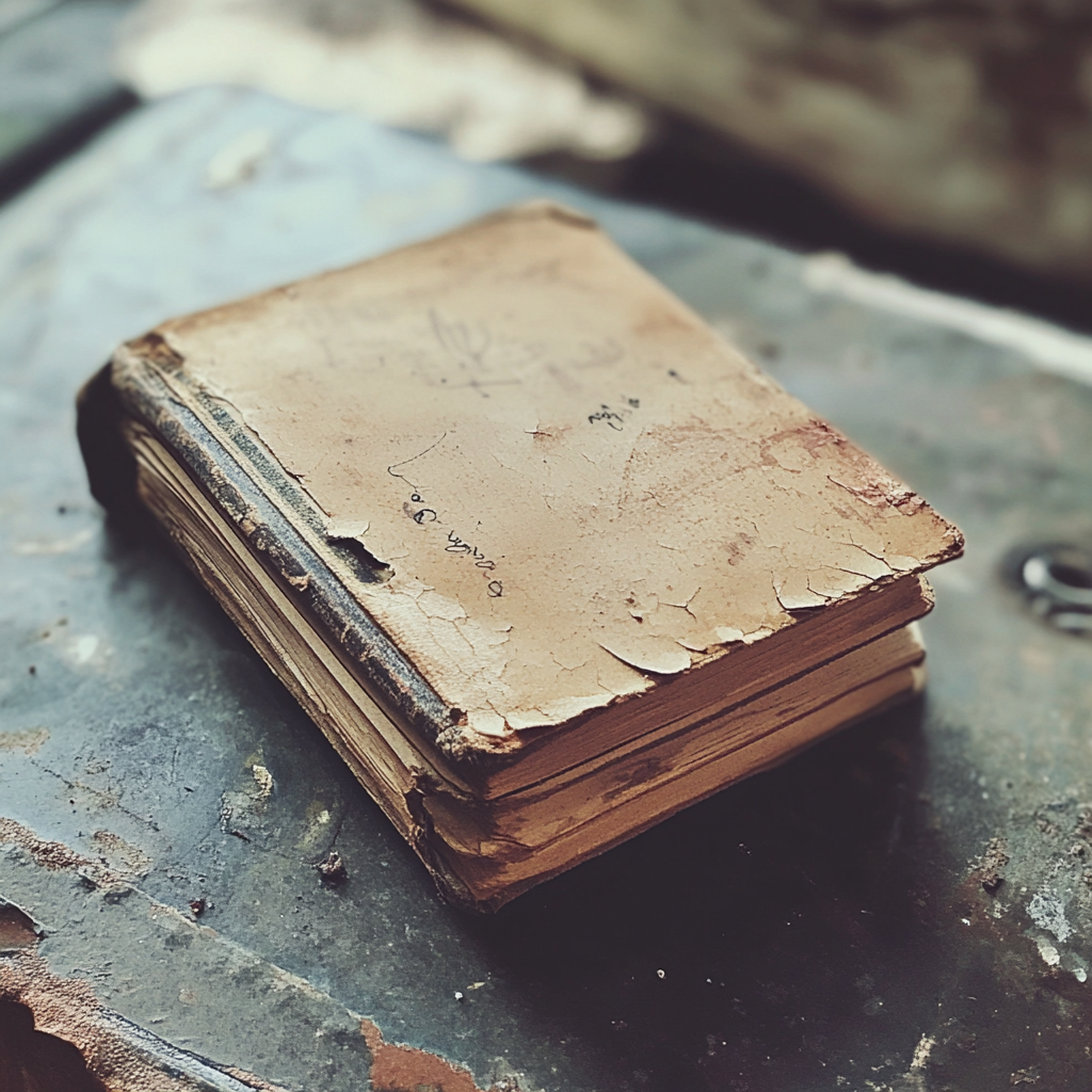 An old little notebook | Source: Midjourney