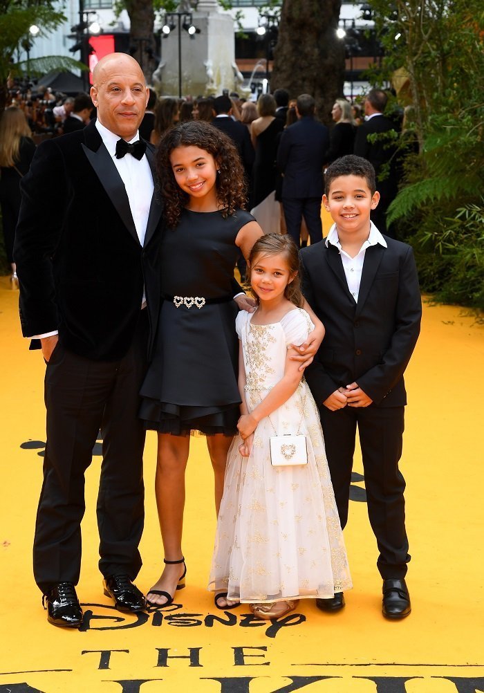 Vin Diesel et ses enfants | Source : Getty Images