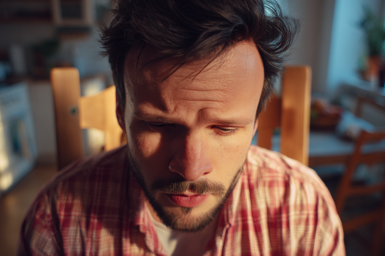 Un homme contrarié | Source : Midjourney