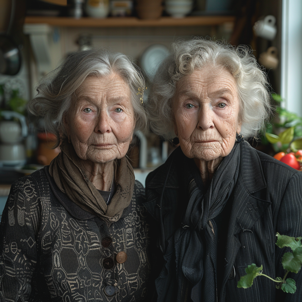 Les amies de la belle-mère regardent Allison | Source : Midjourney