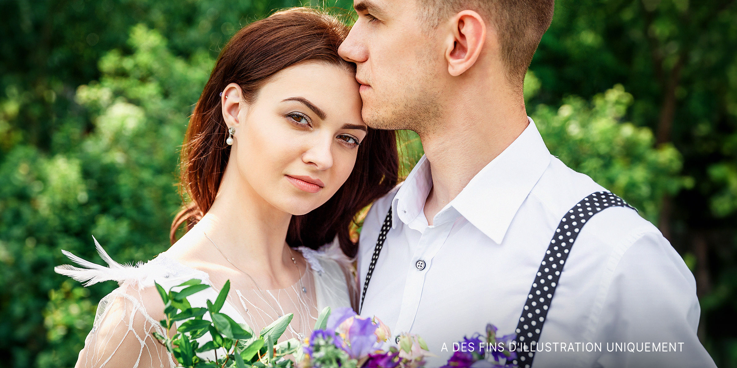 Un portrait de mariage d'une mariée et d'un marié | Source : Shutterstock