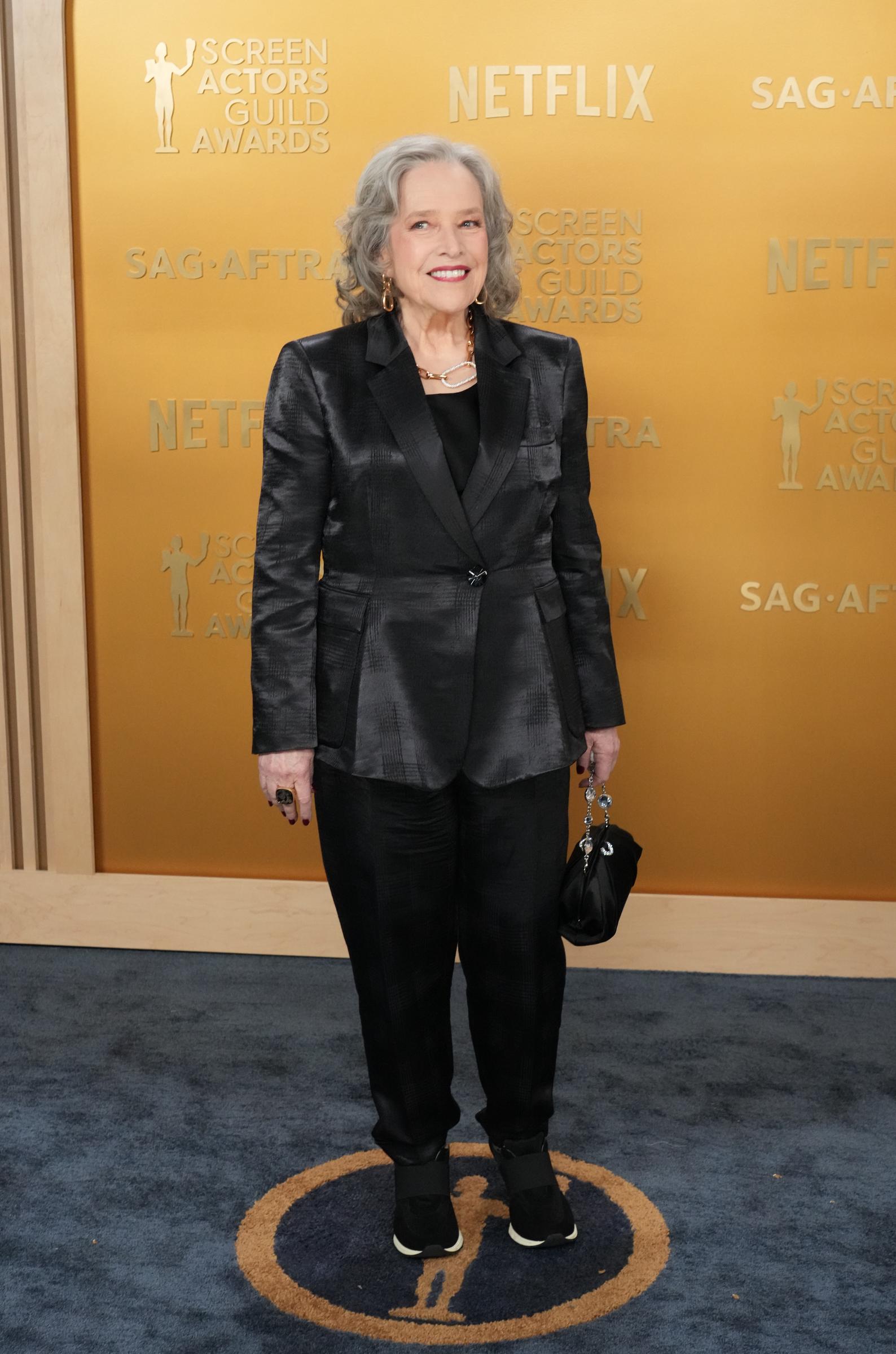 Kathy Bates à Los Angeles, Californie, le 23 février 2025 | Source : Getty Images