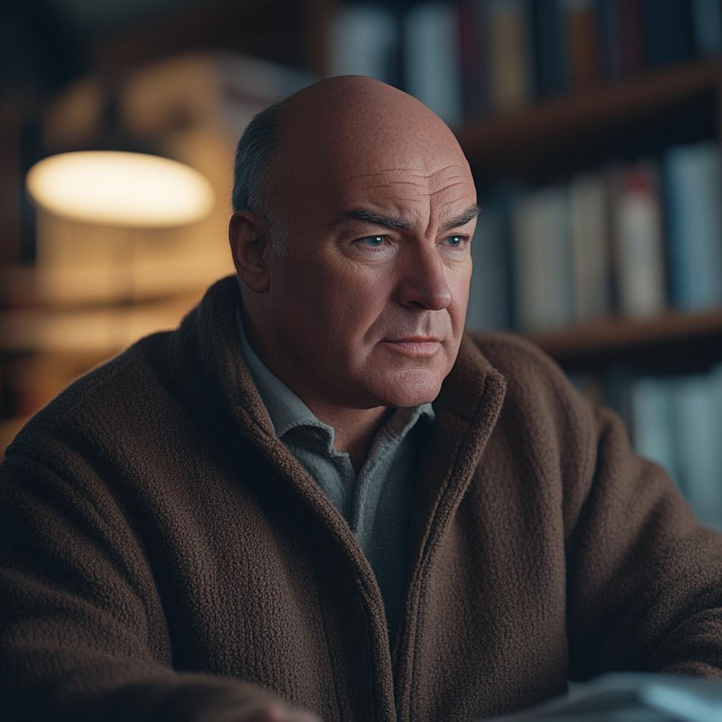 Un homme dans son bureau | Source : Midjourney