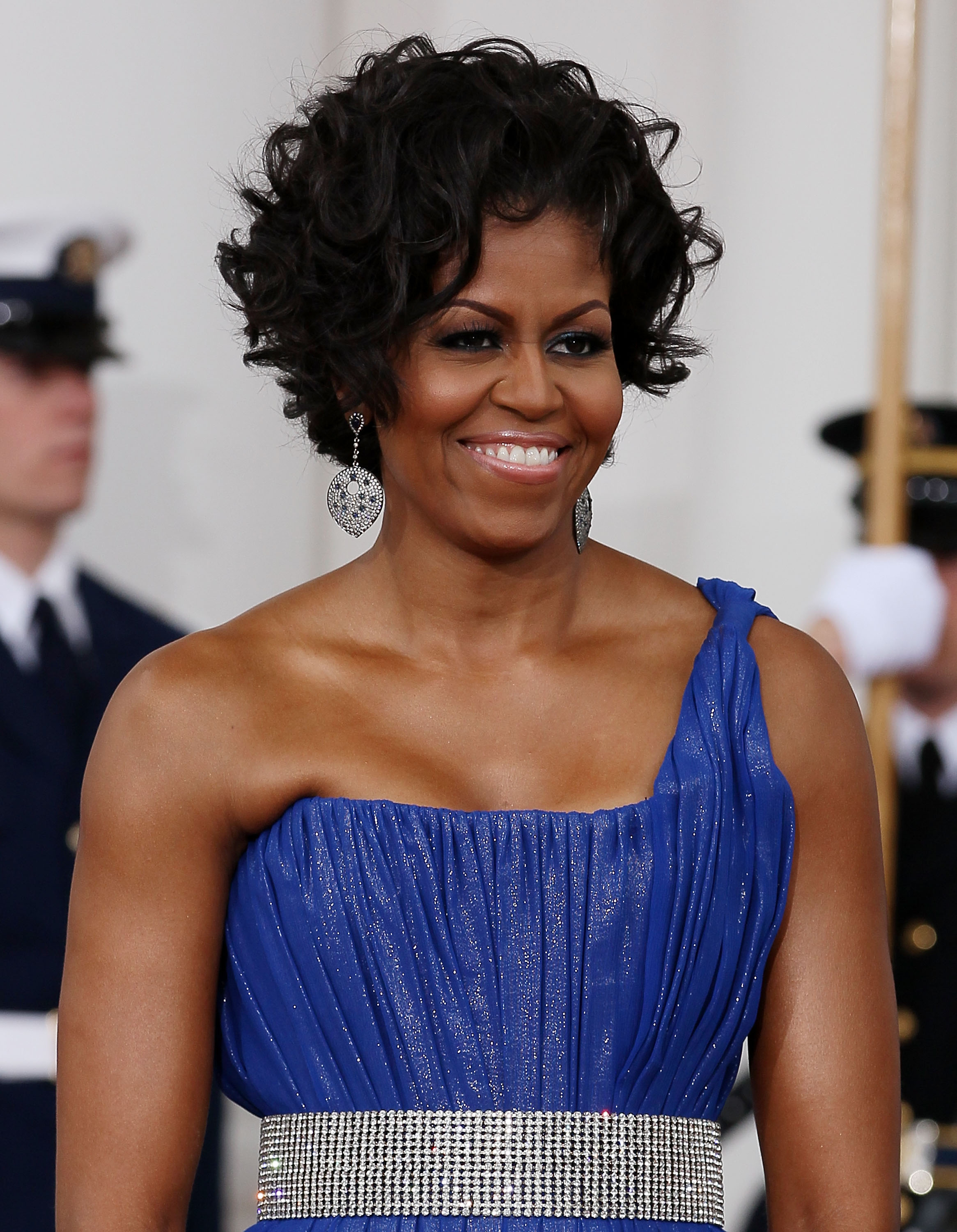 Michelle Obama photographiée lors d'un dîner d'État à la Maison Blanche le 19 mai 2010, à Washington, D.C. | Source : Getty Images