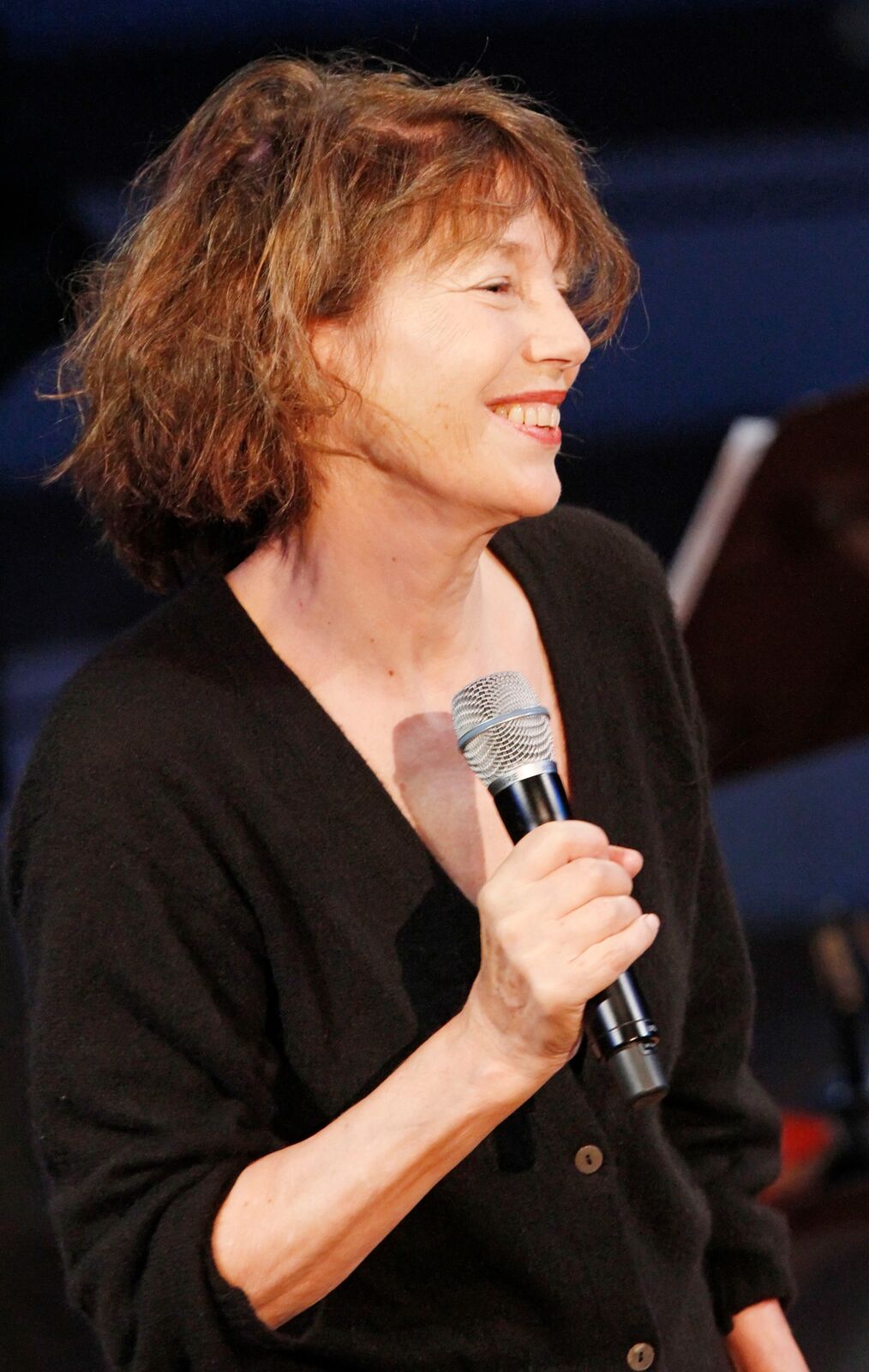 La chanteuse Jane Birkin se produit en concert au Kammermusiksaal le 28 octobre 2011 à Berlin, Allemagne. | Photo : GettyImage