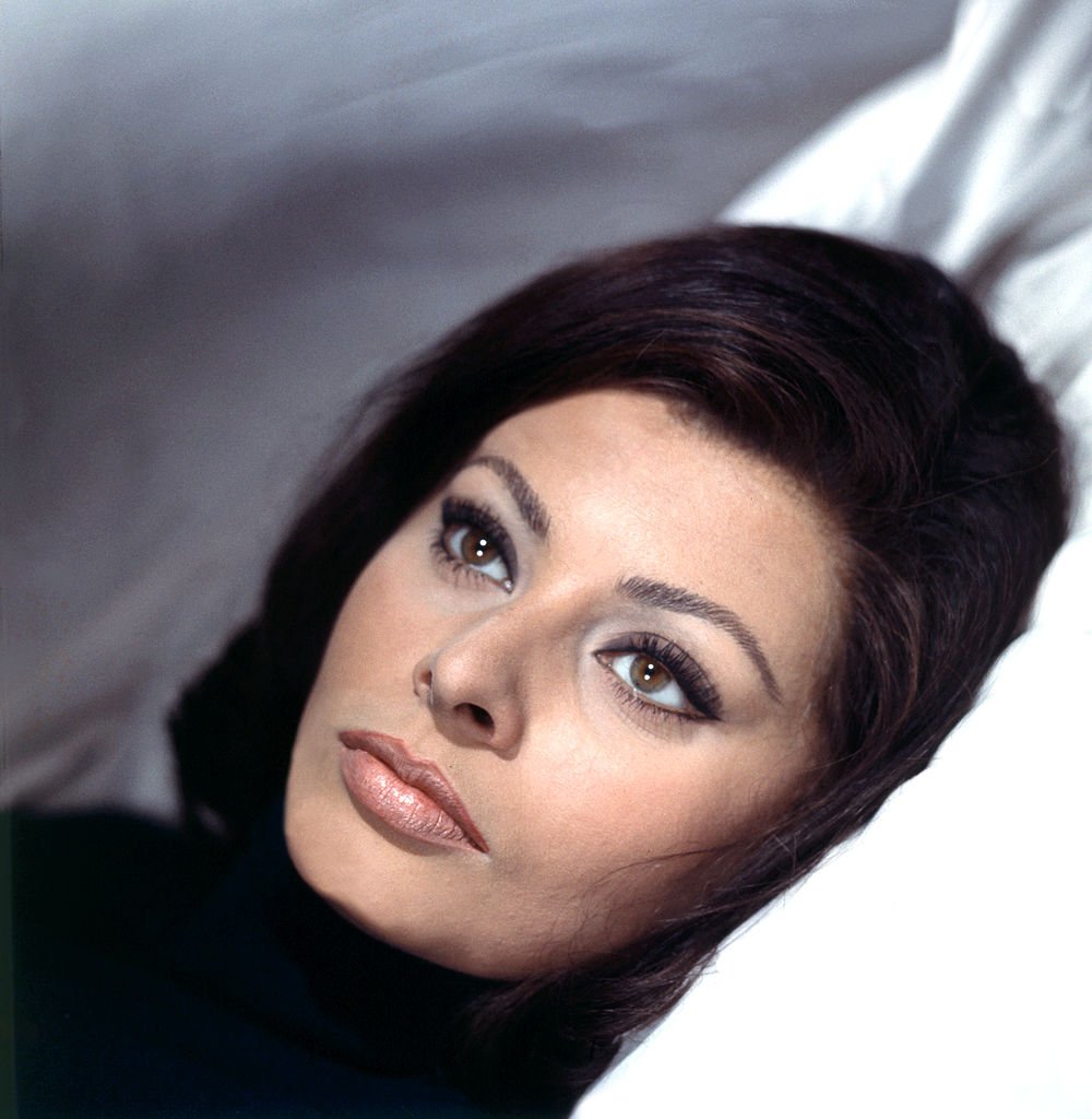 Portrait de l'actrice italienne Sophia Loren (Sofia Villani Scicolone). Italie, années 1950. | Photo : Getty Images