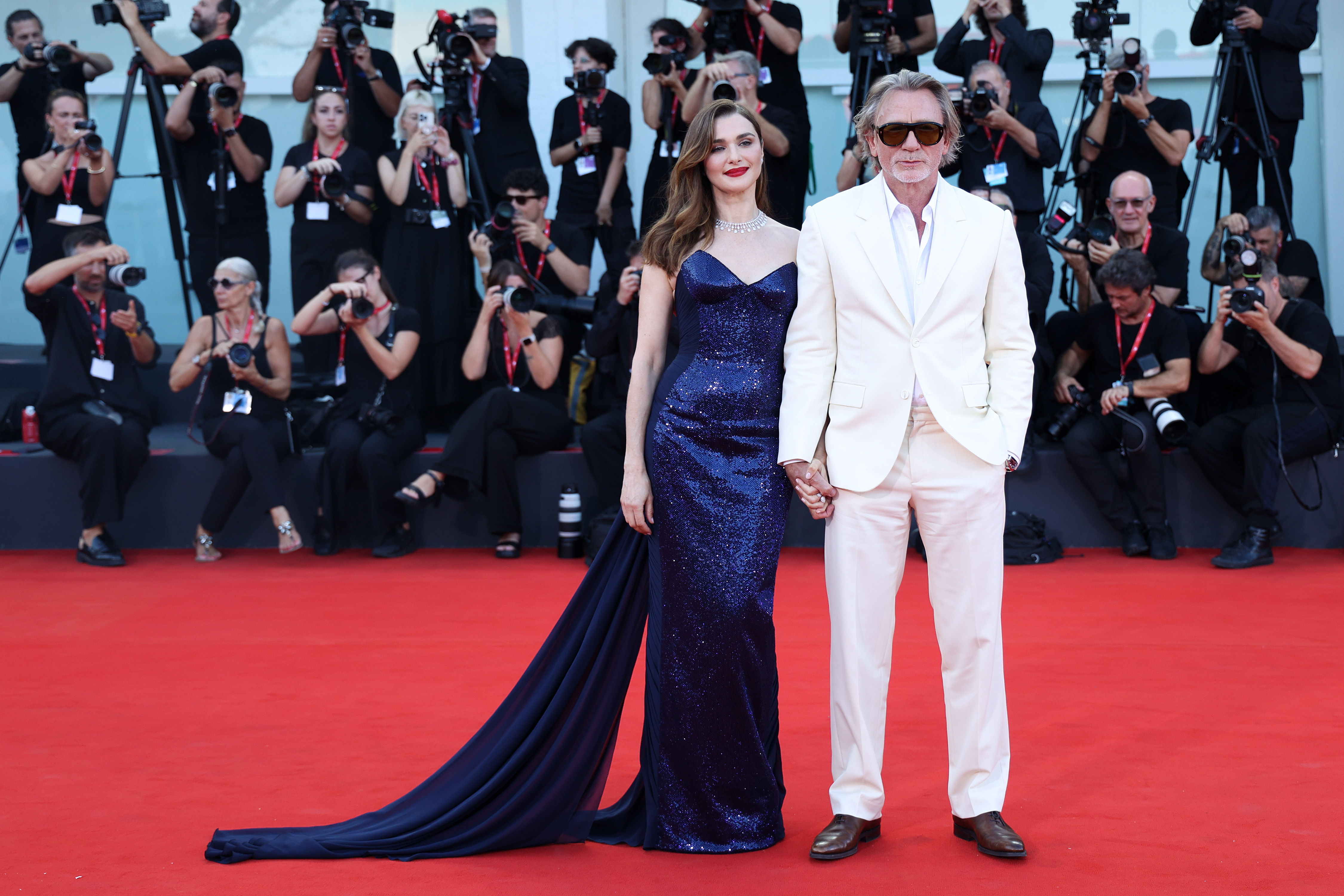 Rachel Weisz et Daniel Craig le 03 septembre 2024 à Venise, Italie | Source : Getty Images