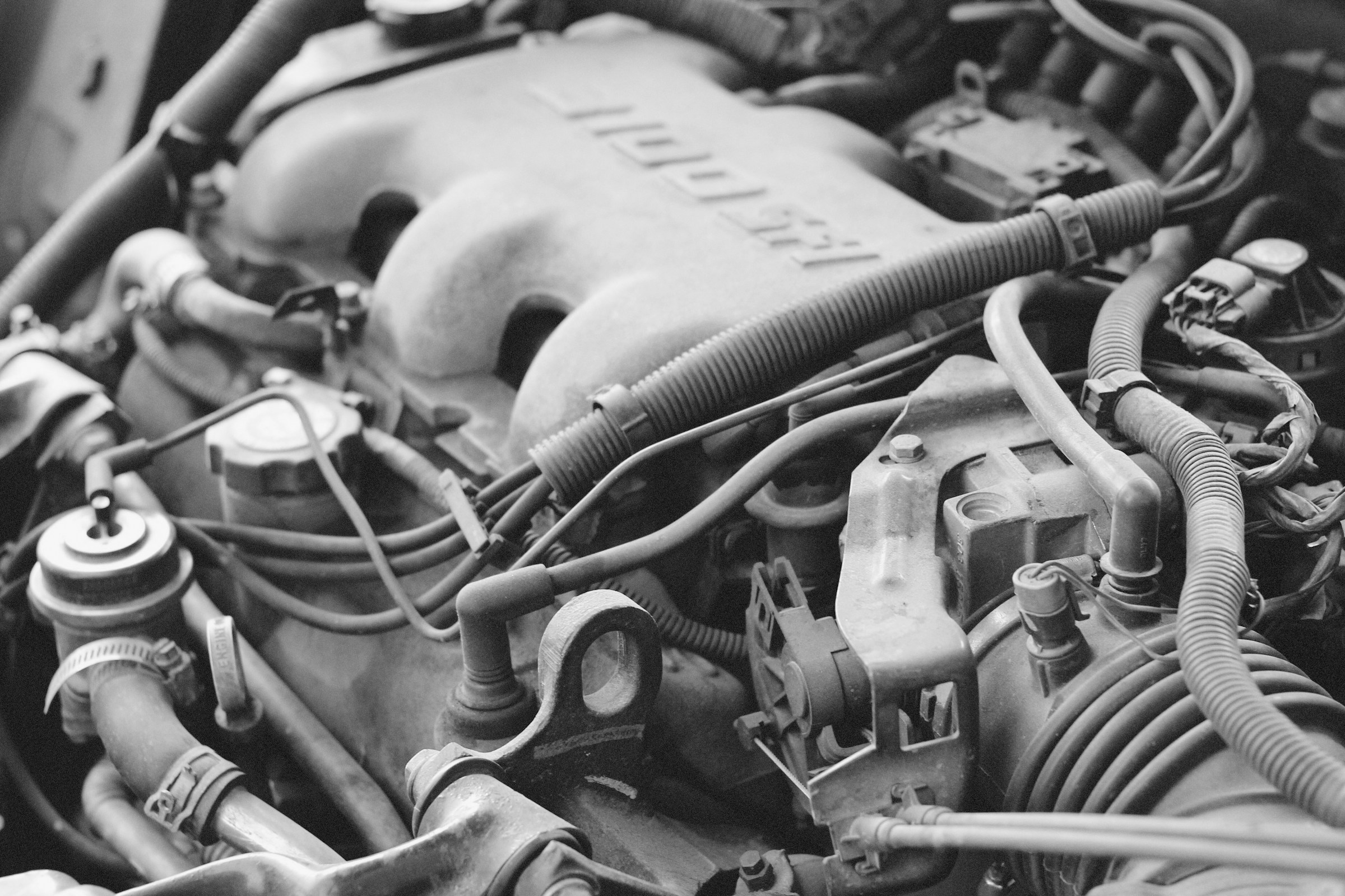 Gros plan sur un moteur | Source : Unsplash