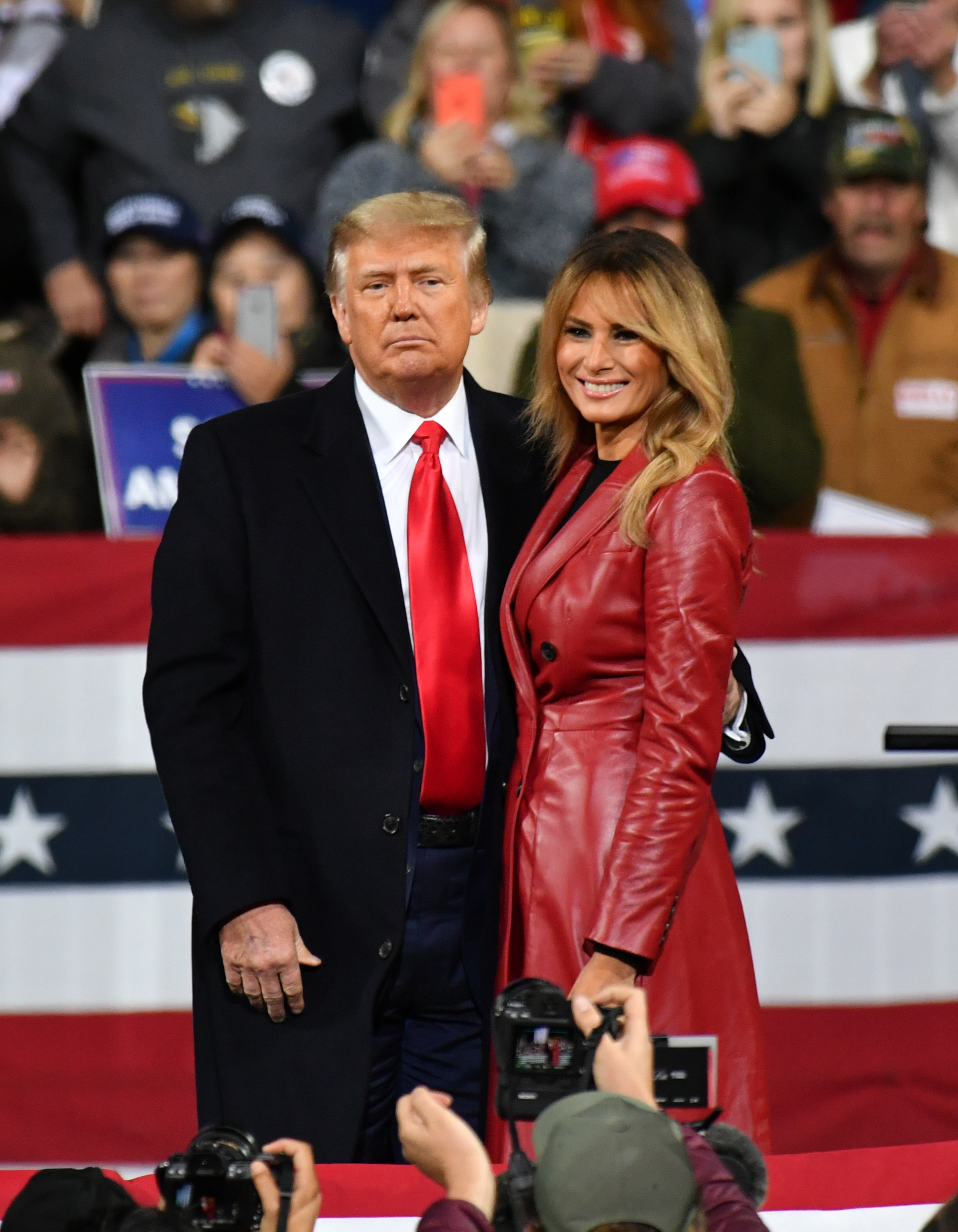 Donald et Melania Trump photographiés le 5 décembre 2020. | Source : Getty Images