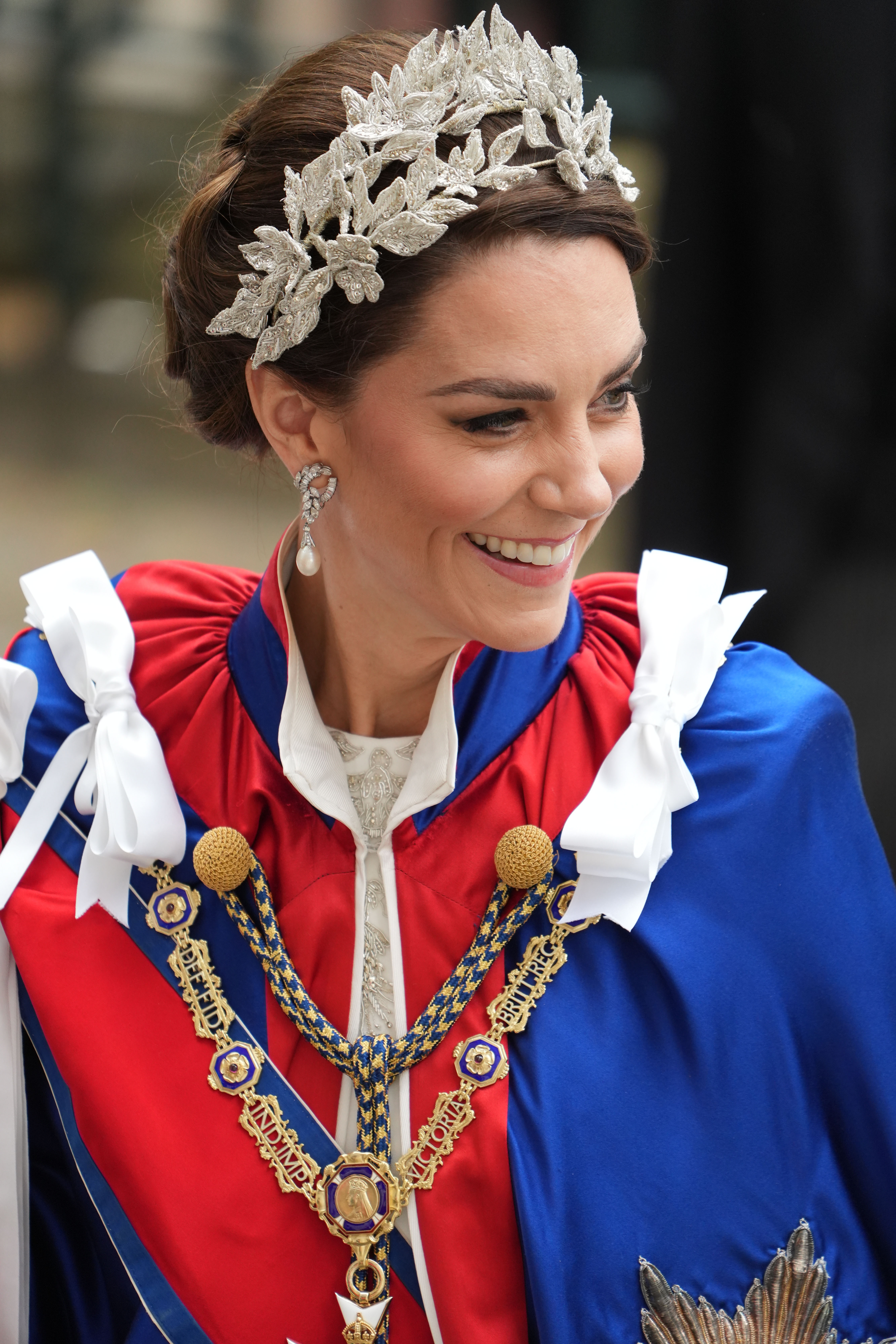 Catherine Middleton, princesse de Galles, lors du couronnement du roi Charles III et de la reine Camilla, le 6 mai 2023 à Londres, en Angleterre.  | Source : Getty Images