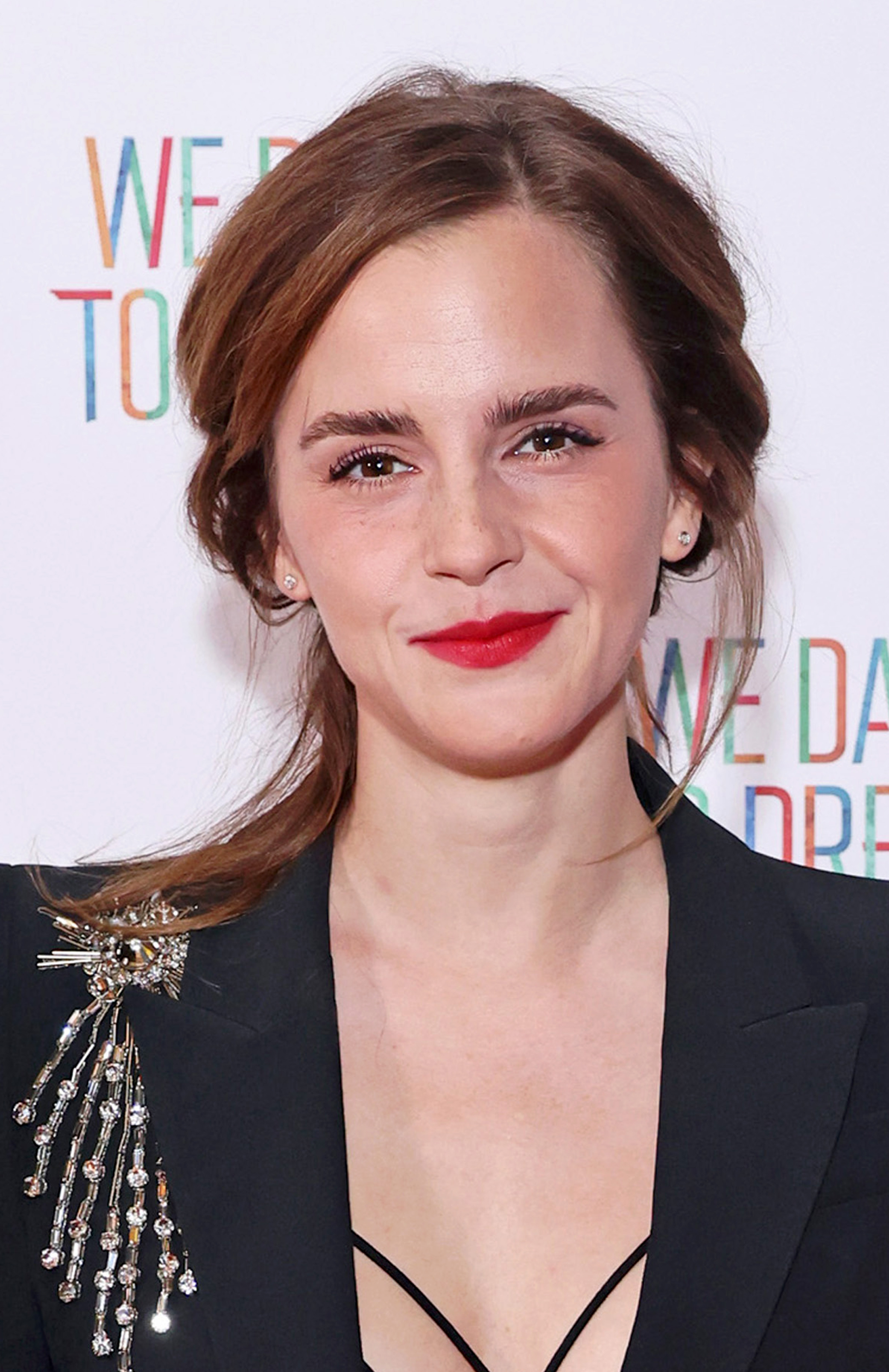 Emma Watson assiste à la première de "We Dare to Dream" à Londres, en Angleterre, le 26 novembre 2023 | Source : Getty Images