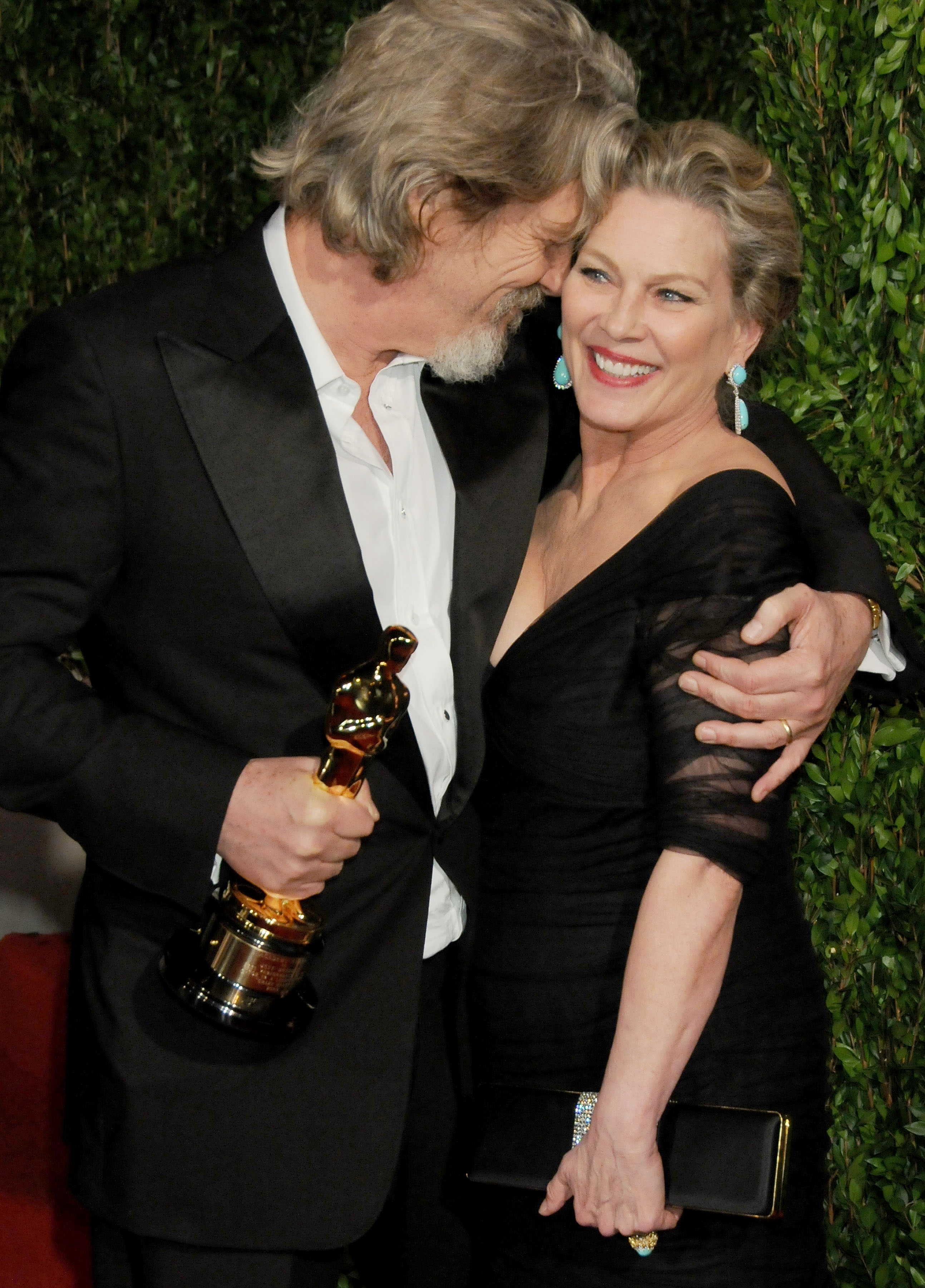 Jeff et Susan Bridges assistent à la soirée des Oscars 2010 de Vanity Fair qui se tient à l'hôtel Sunset Towers à West Hollywood, en Californie, le 7 mars 2010. | Source : Getty Images