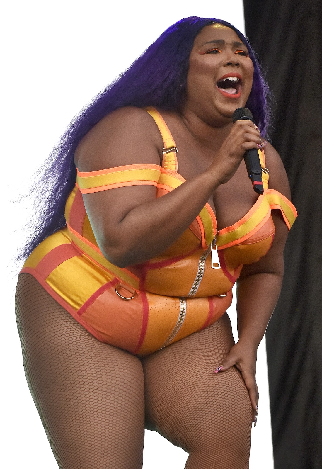 Lizzo se produit lors du festival de musique ACL, le 6 octobre 2019, à Austin, au Texas. | Source : Getty Images