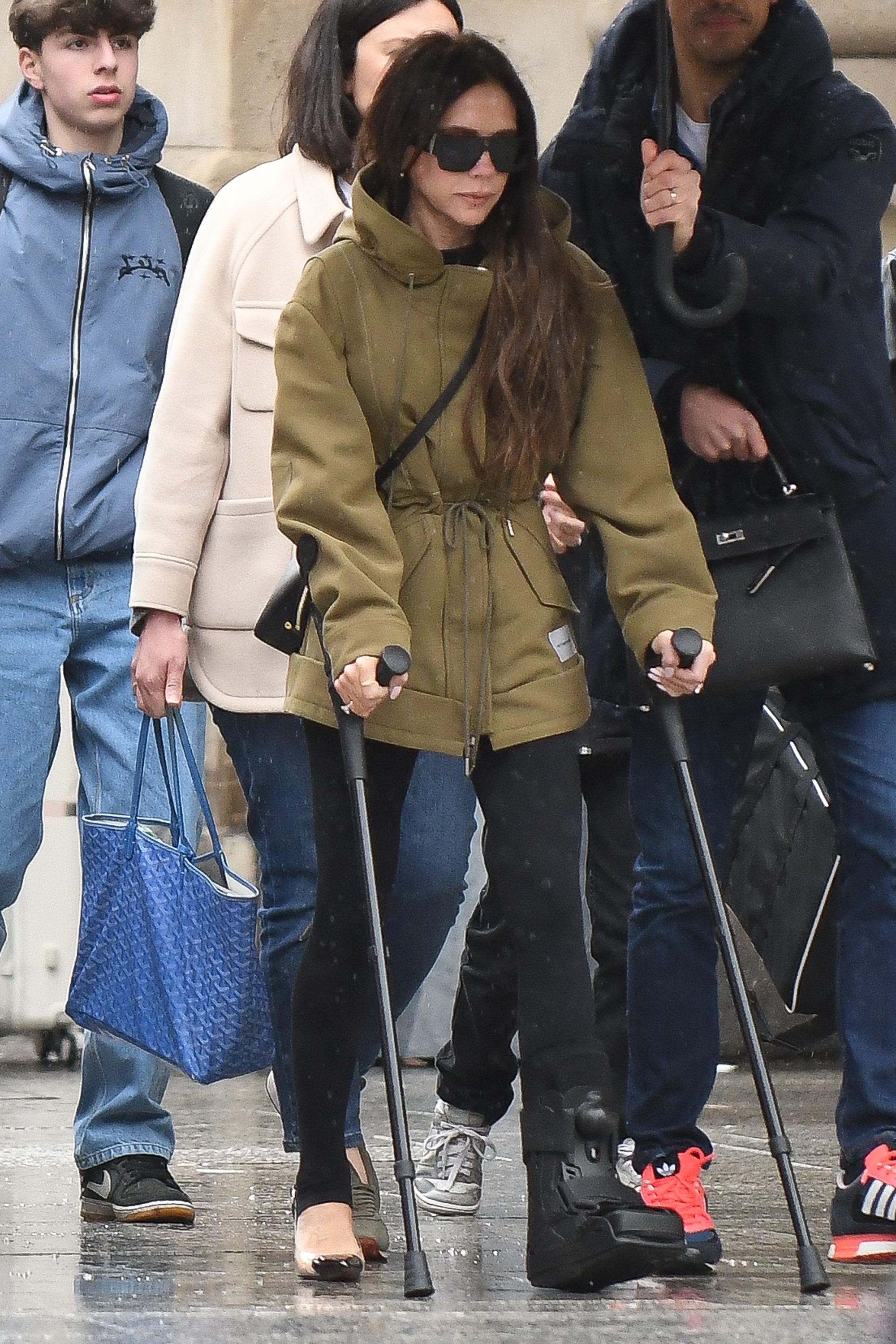 Victoria Beckham est vue à Paris, en France, le 26 février 2024. | Source : Getty Images