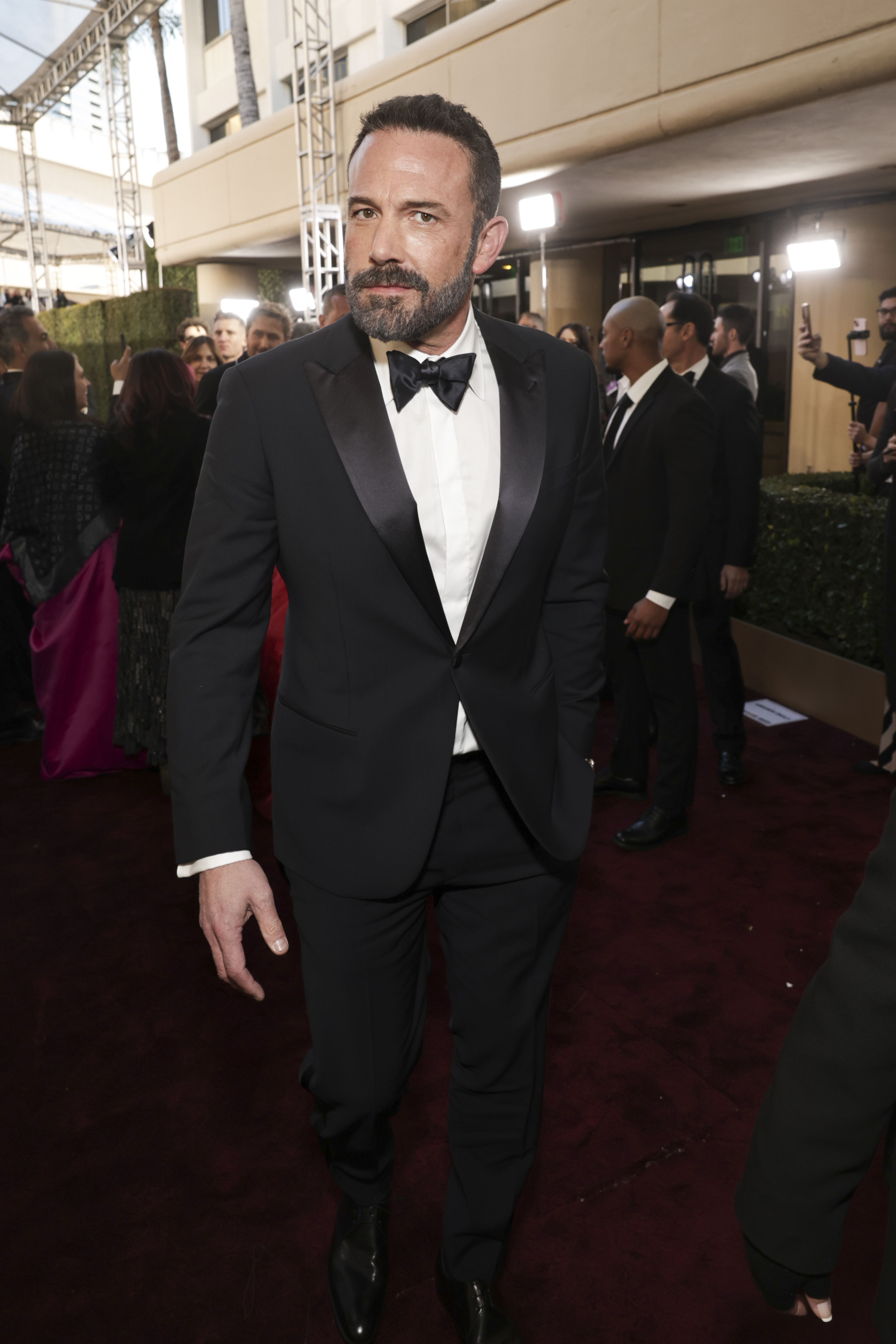 Ben Affleck lors de la 81e cérémonie des Golden Globe Awards qui s'est tenue au Beverly Hilton de Beverly Hills, en Californie, le 7 janvier 2024 | Source : Getty Images