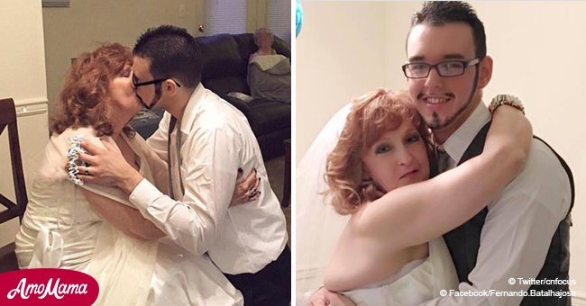 Une femme de 72 ans qui a épousé un jeune homme de 19 ans fête ses deux ans de mariage avec son «merveilleux amant»
