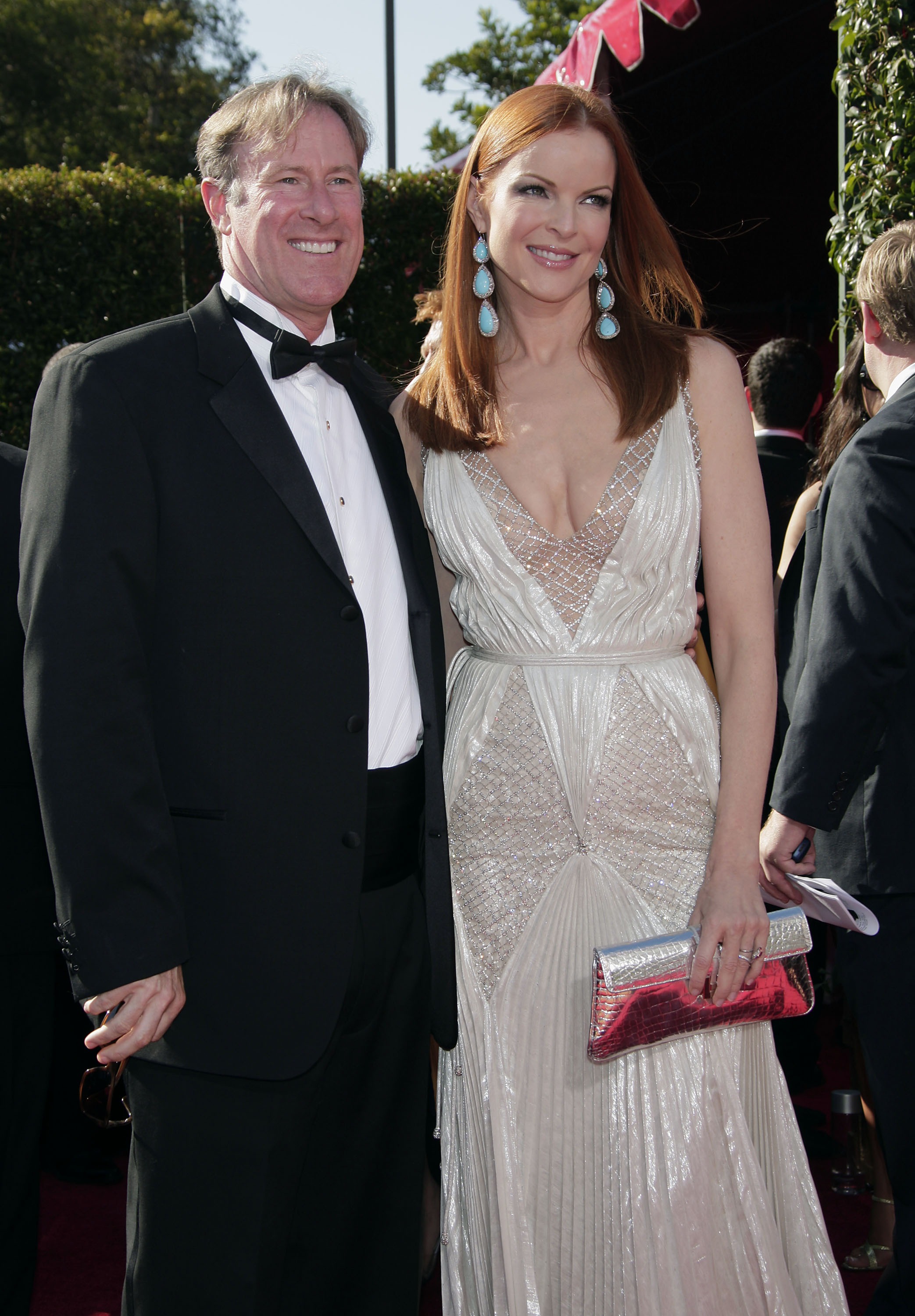 Marcia Cross et Tom Mahoney lors de la 59e cérémonie annuelle des Primetime Emmy Awards le 16 septembre 2007 à Los Angeles, en Californie. | Source : Getty Images