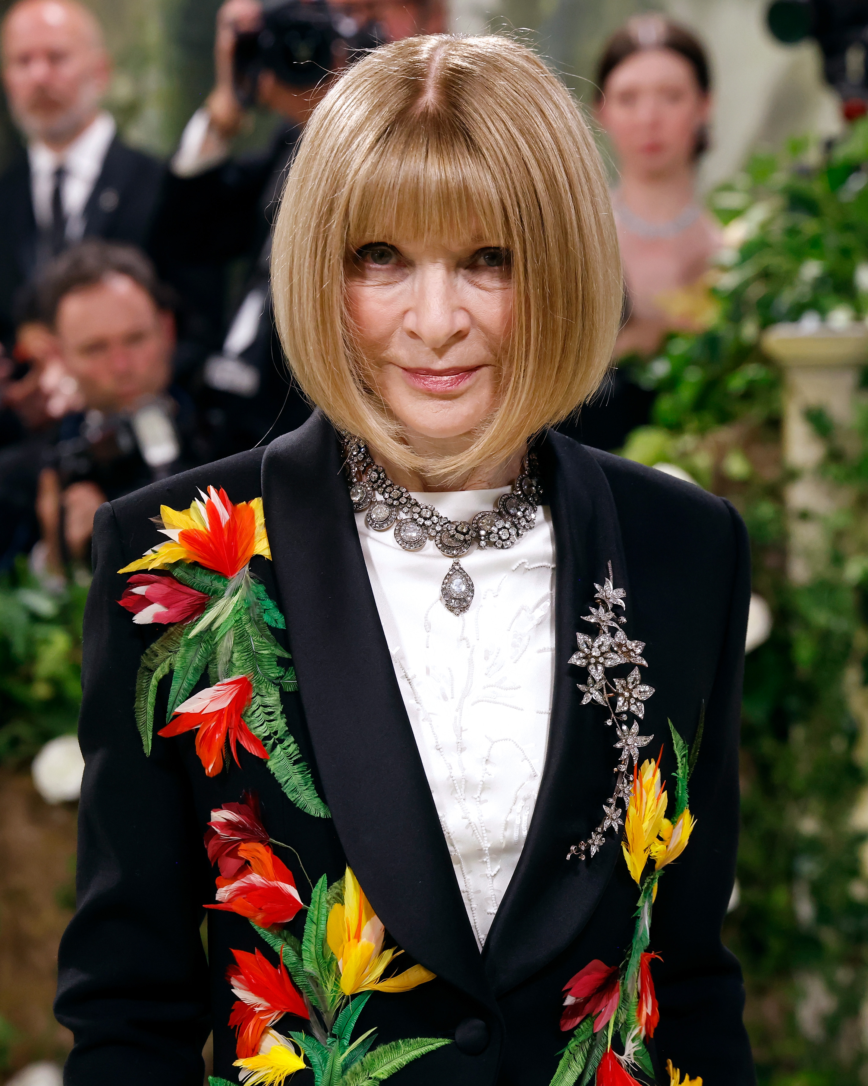 Anna Wintour assiste à la soirée de bienfaisance du Costume Institute pour "Sleeping Beauties : Reawakening Fashion" au Metropolitan Museum of Art à New York, le 6 mai 2024. | Source : Getty Images