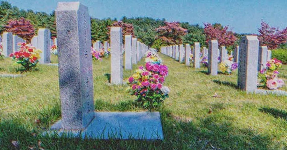 Madeleine a vu quelque chose de bizarre à côté de la tombe de son fils. | Source : Shutterstock