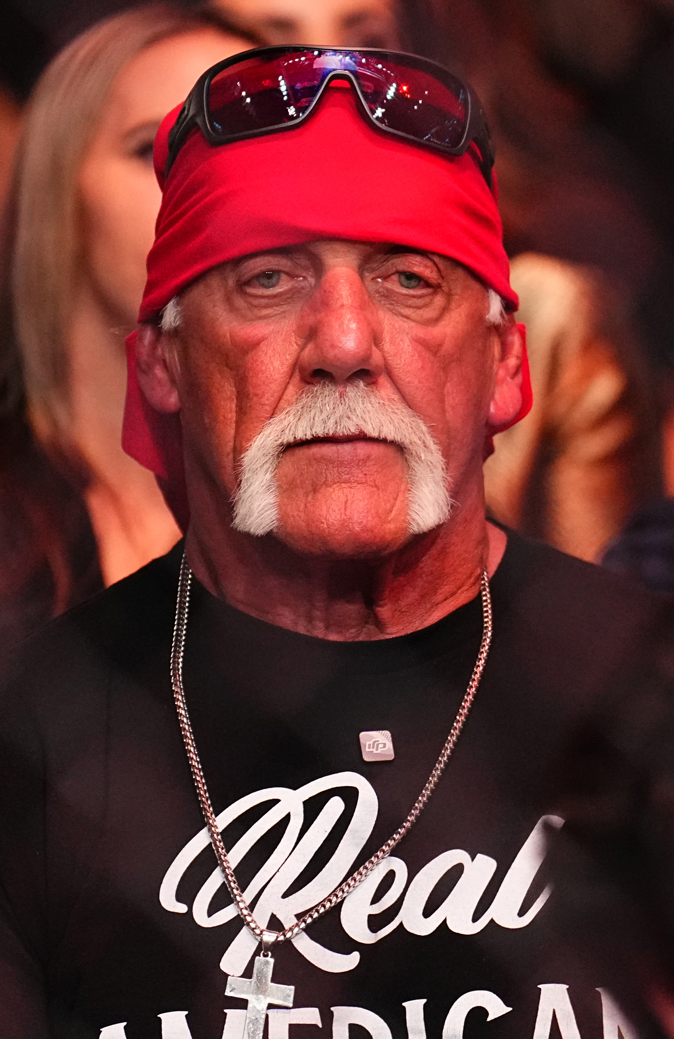 Hulk Hogan lors de l'événement UFC Fight Night à l'Amalie Arena le 14 décembre 2024. | Source : Getty Images