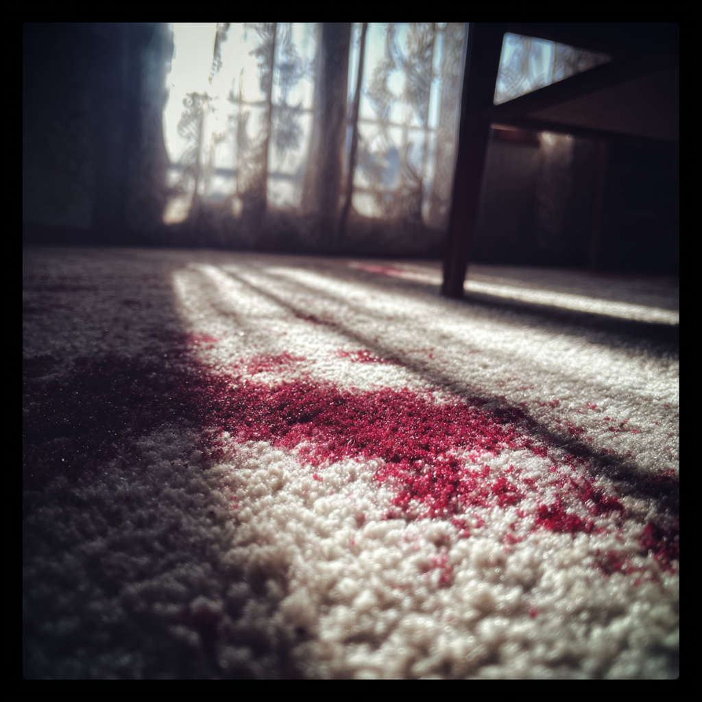 Une tache sur un tapis | Source : Midjourney
