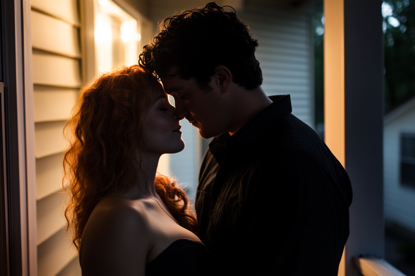 Un moment romantique entre deux personnes | Source : Midjourney