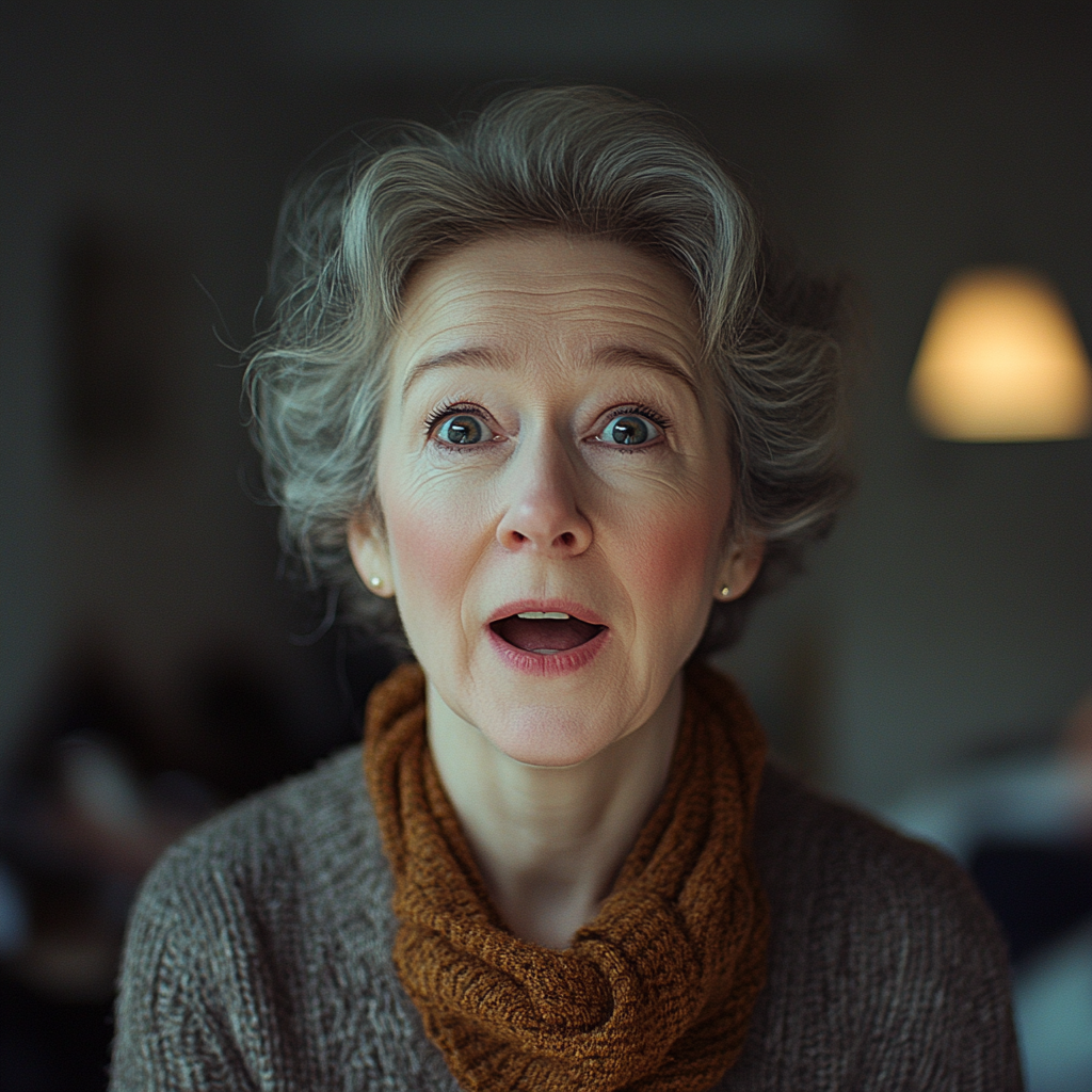 A surprised woman | Source: Midjourney