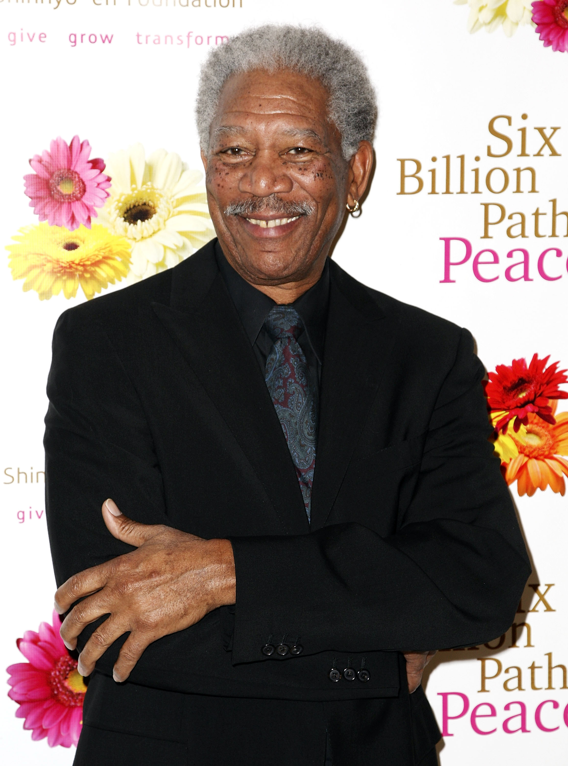 Morgan Freeman au deuxième gala annuel "Pathfinders to Peace" au Cipriani 42nd Street le 20 mars 2008 à New York | Source : Getty Images