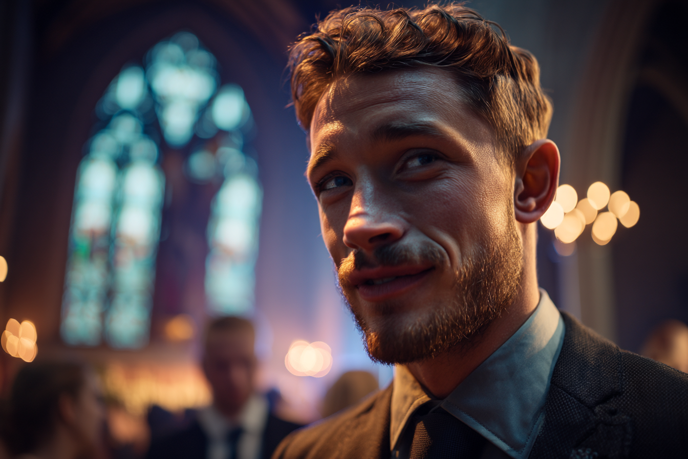Un homme qui parle | Source : Midjourney