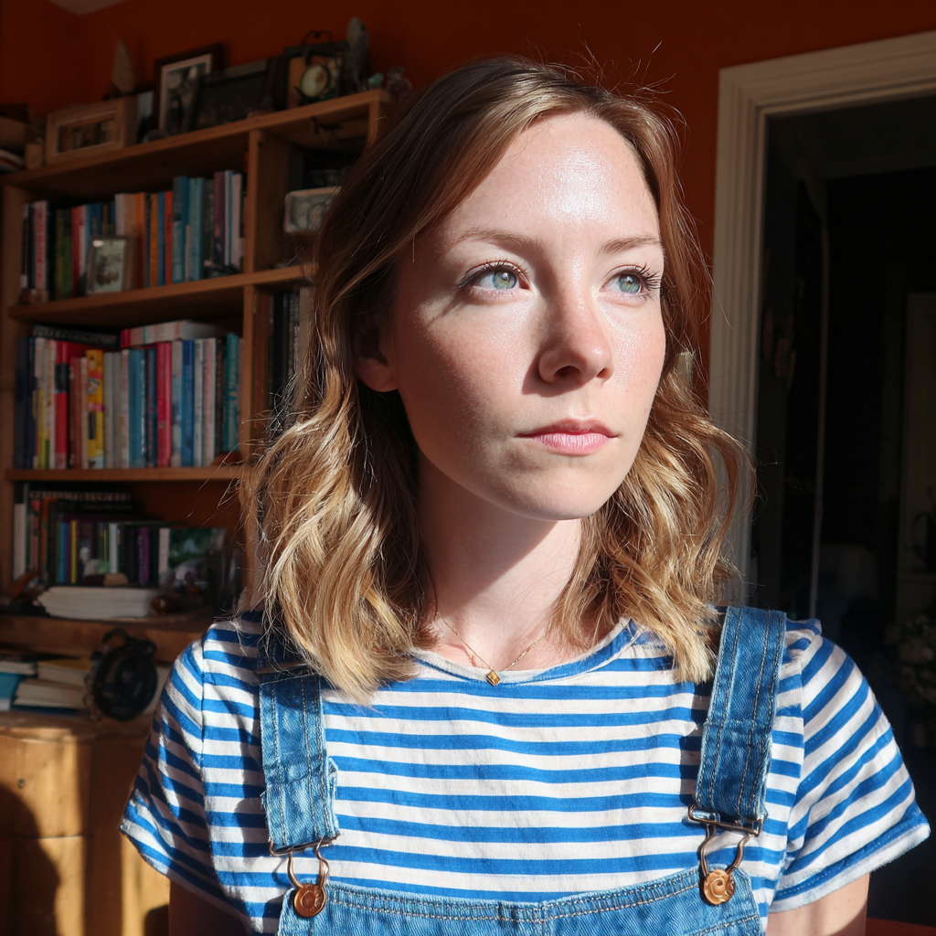 Une femme pensive | Source : Midjourney
