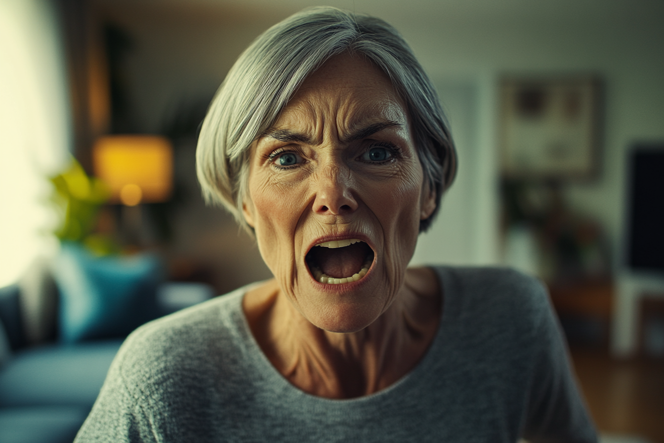Une femme qui crie | Source : Midjourney
