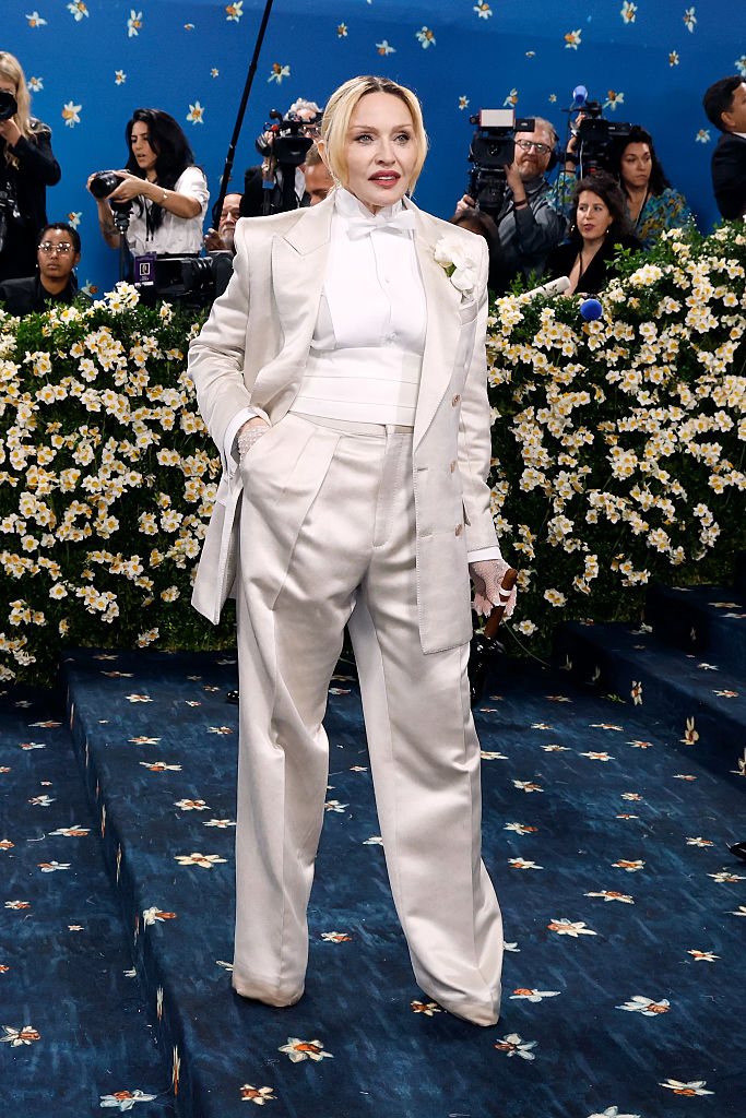 Madonna lors du 2025 Met Gala au Metropolitan Museum of Art le 5 mai à New York.