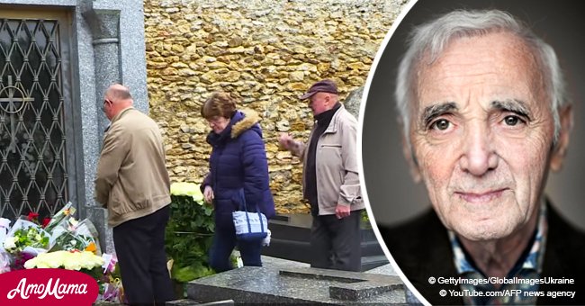 L'autre célébrité inhumée au cimetière de Montfort-l'Amaury près de Charles Aznavour