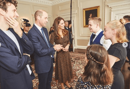 Les Teen Heroes of 2019 de Radio 1 ont rendu visite au Duke and Duchess of Cambridge au Kensington Palace. | Photo : Instagram/ kensingtonroyal