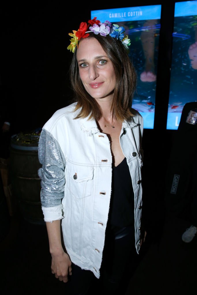 Camille Cottin assiste aux "Larguees", 12 avril 2018. | Photo : Getty Images
