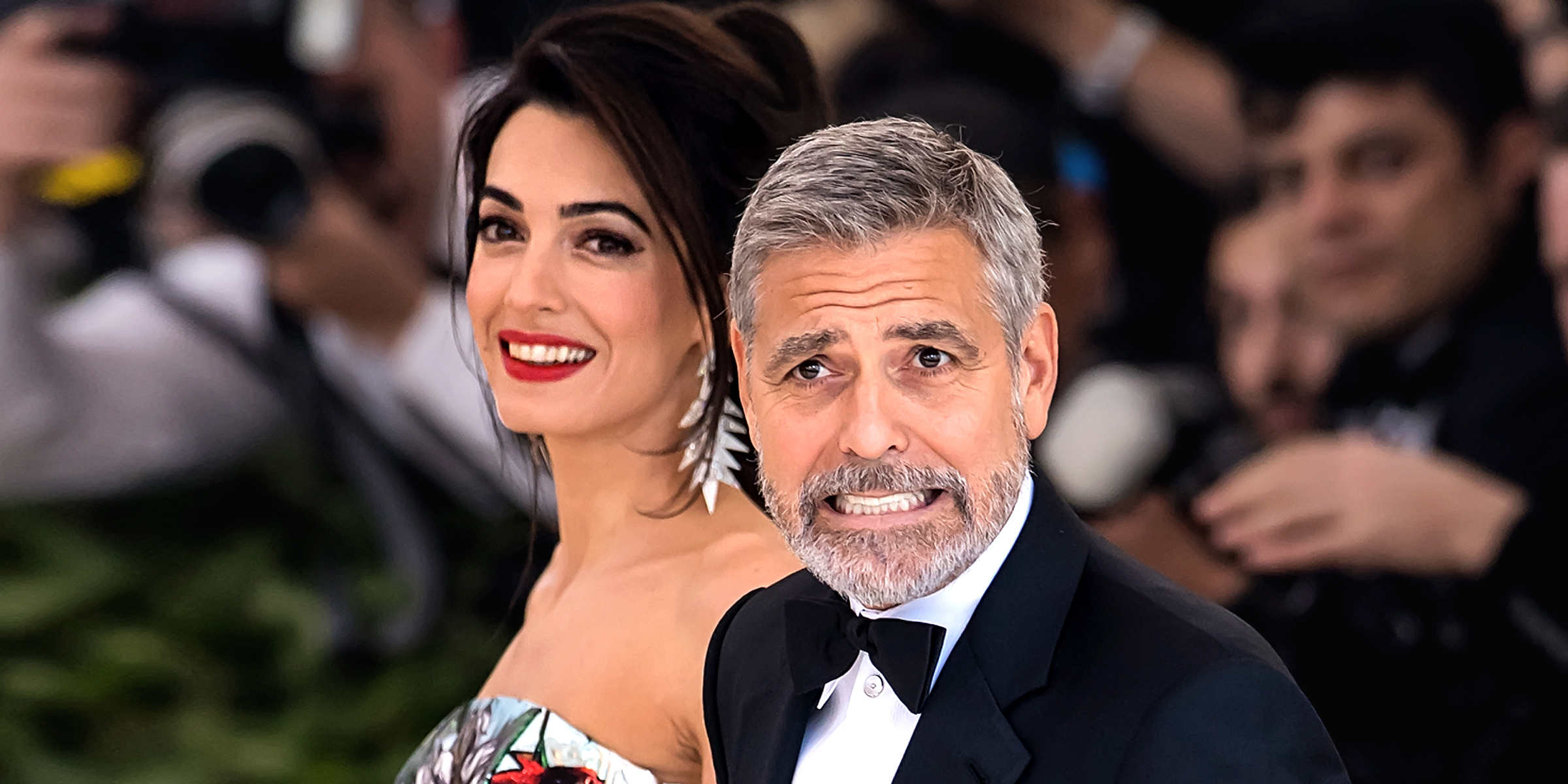 Amal et George Clooney. | Source : Getty Images