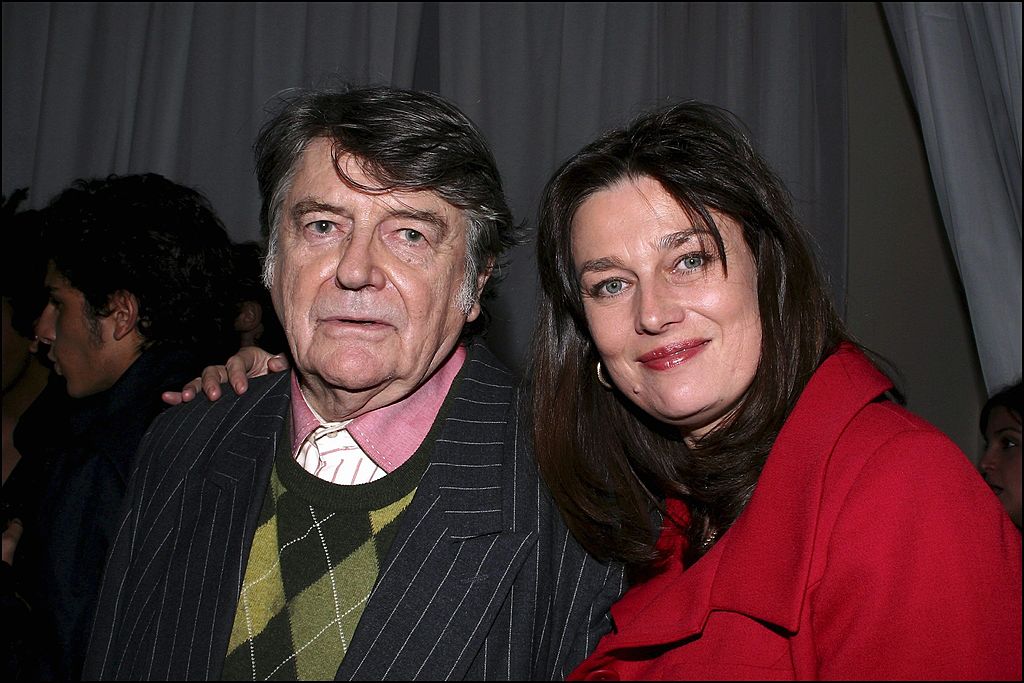 Jean-Pierre Mocky et sa femme à Paris, France le 25 octobre 2004. І Sources : Getty Images