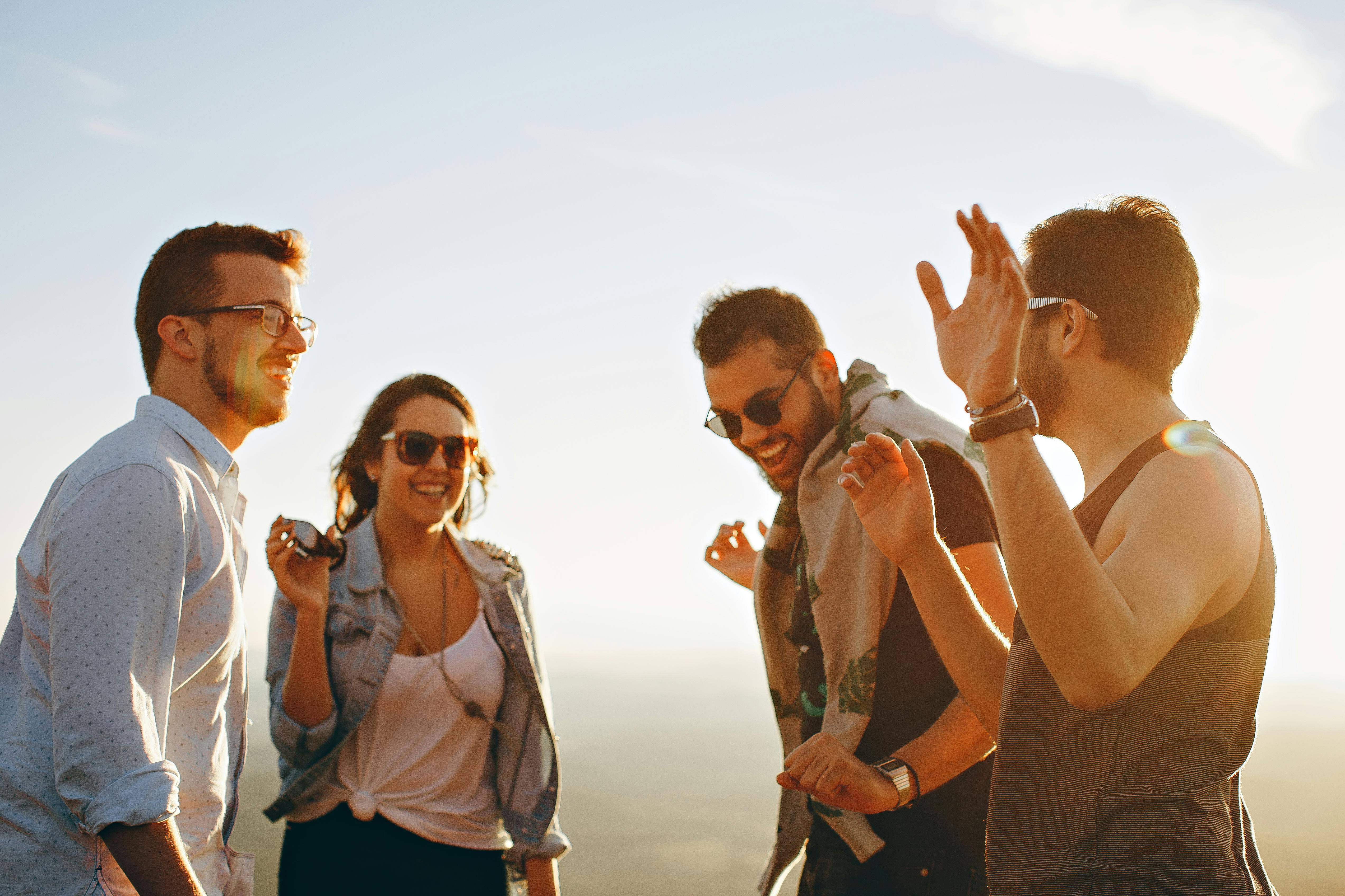 Friends laughing! Source: Pexels