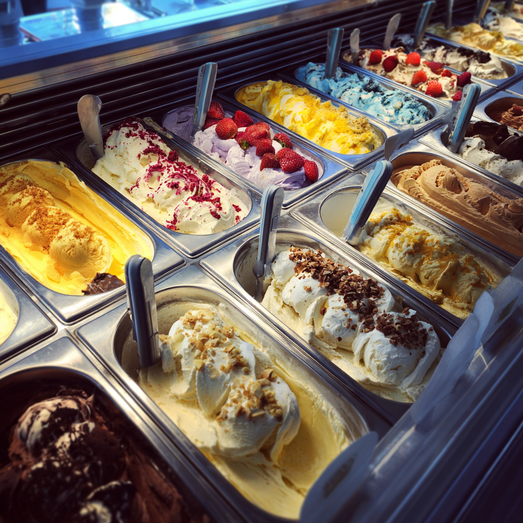 Un congélateur de crème glacée | Source : Midjourney