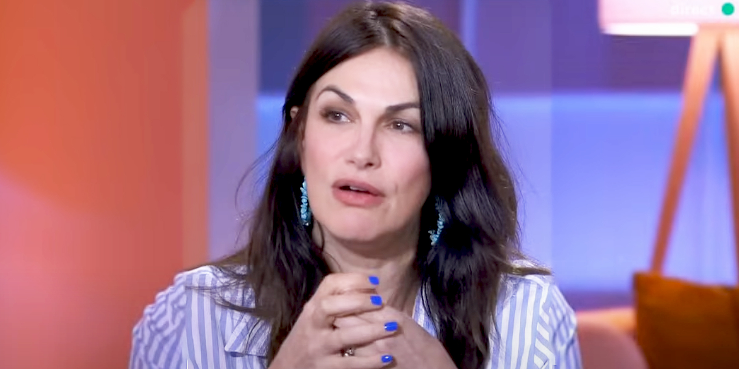 Capture d'écran du passage d'Helena Noguerra dans l'émission C à vous, le 01/03/2024 I Source : youtube.com/@cavousofficiel 2024
