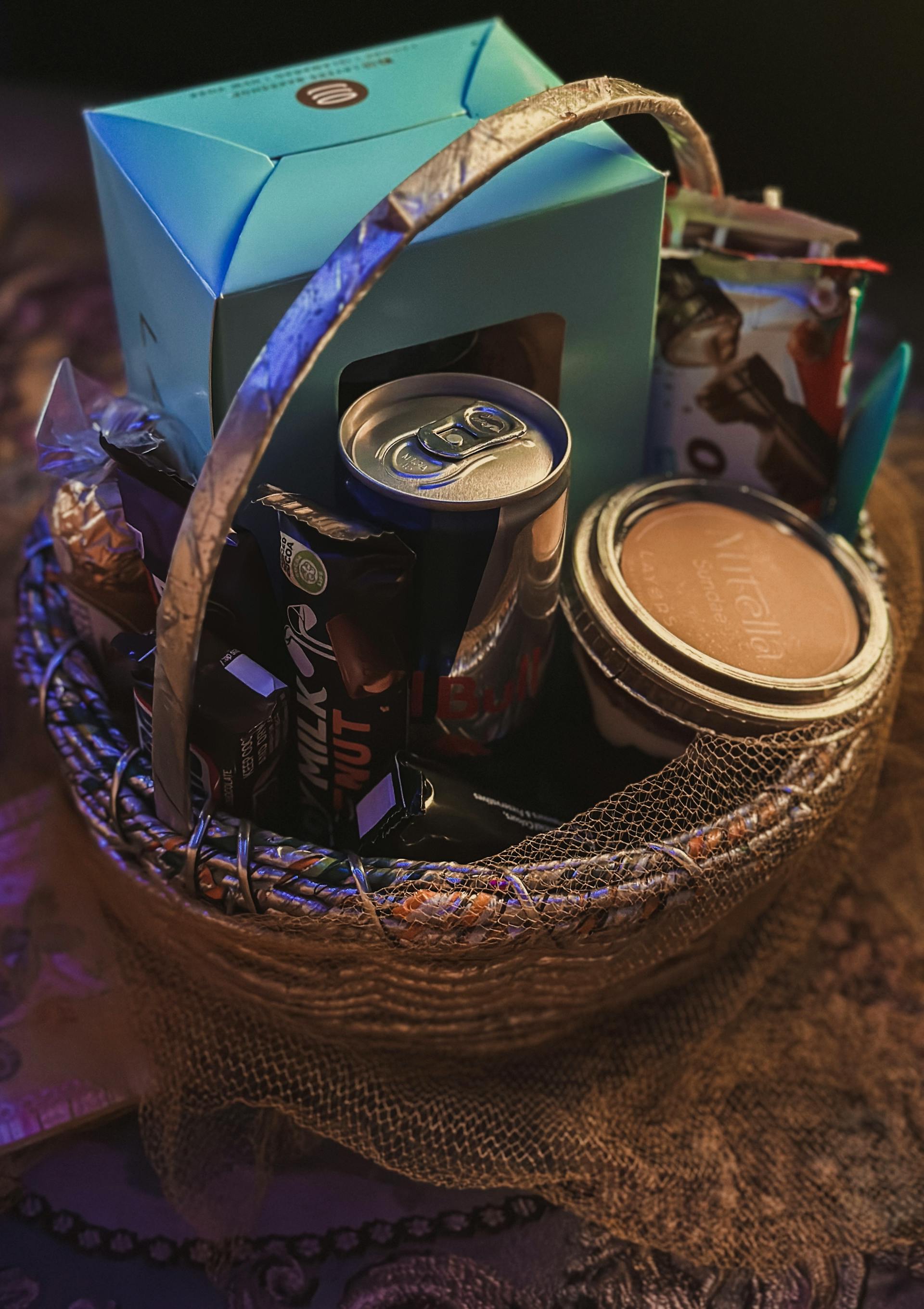 Un panier cadeau | Source : Pexels