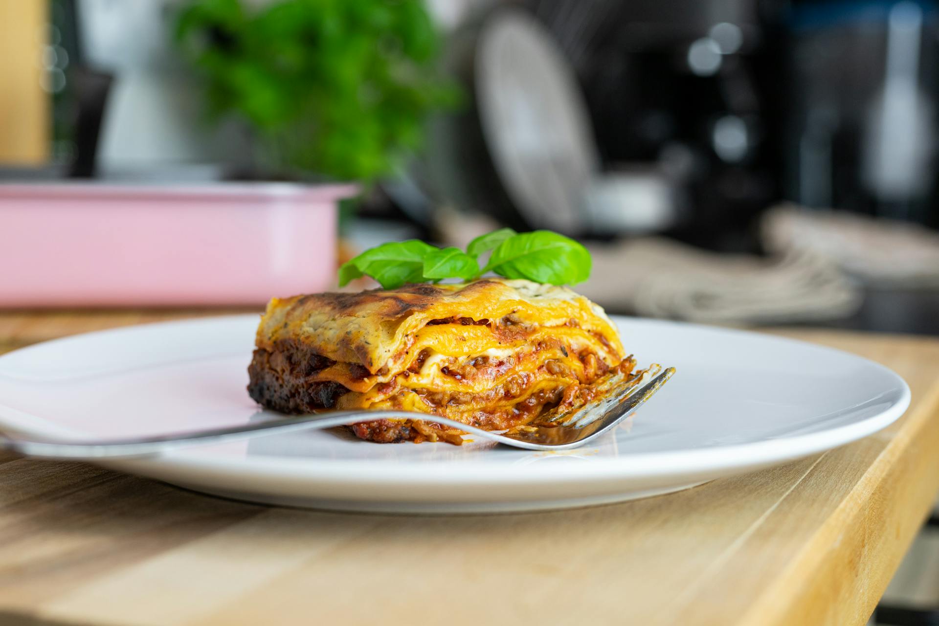 Une portion de lasagnes | Source : Pexels