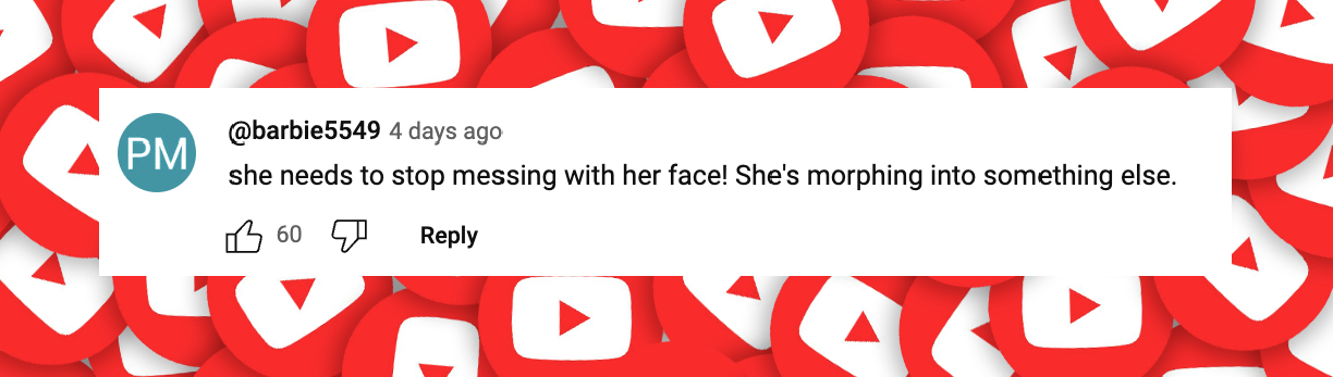 Commentaire d'un internaute sur l'apparition de Jennifer Aniston dans l'émission "Jimmy Kimmel Live", posté le 4 octobre 2024 | Source : YouTube.com/EntertainmentTonight