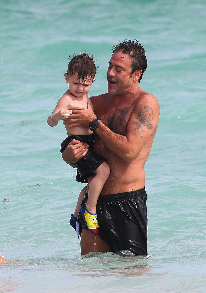 Jeffrey Dean Morgan, photographié le 21 octobre 2012 à Miami, en Floride I Source : Getty Images