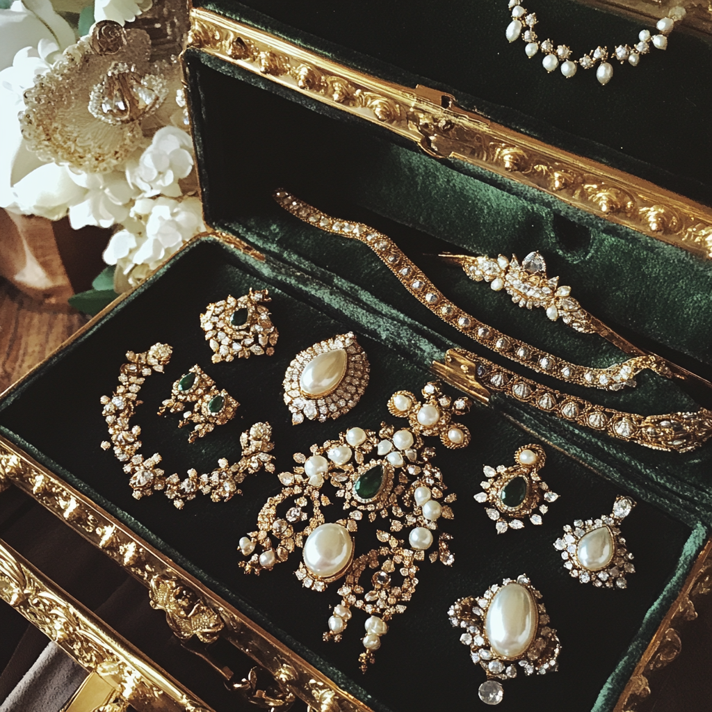 La boîte à bijoux d'une femme | Source : Midjourney