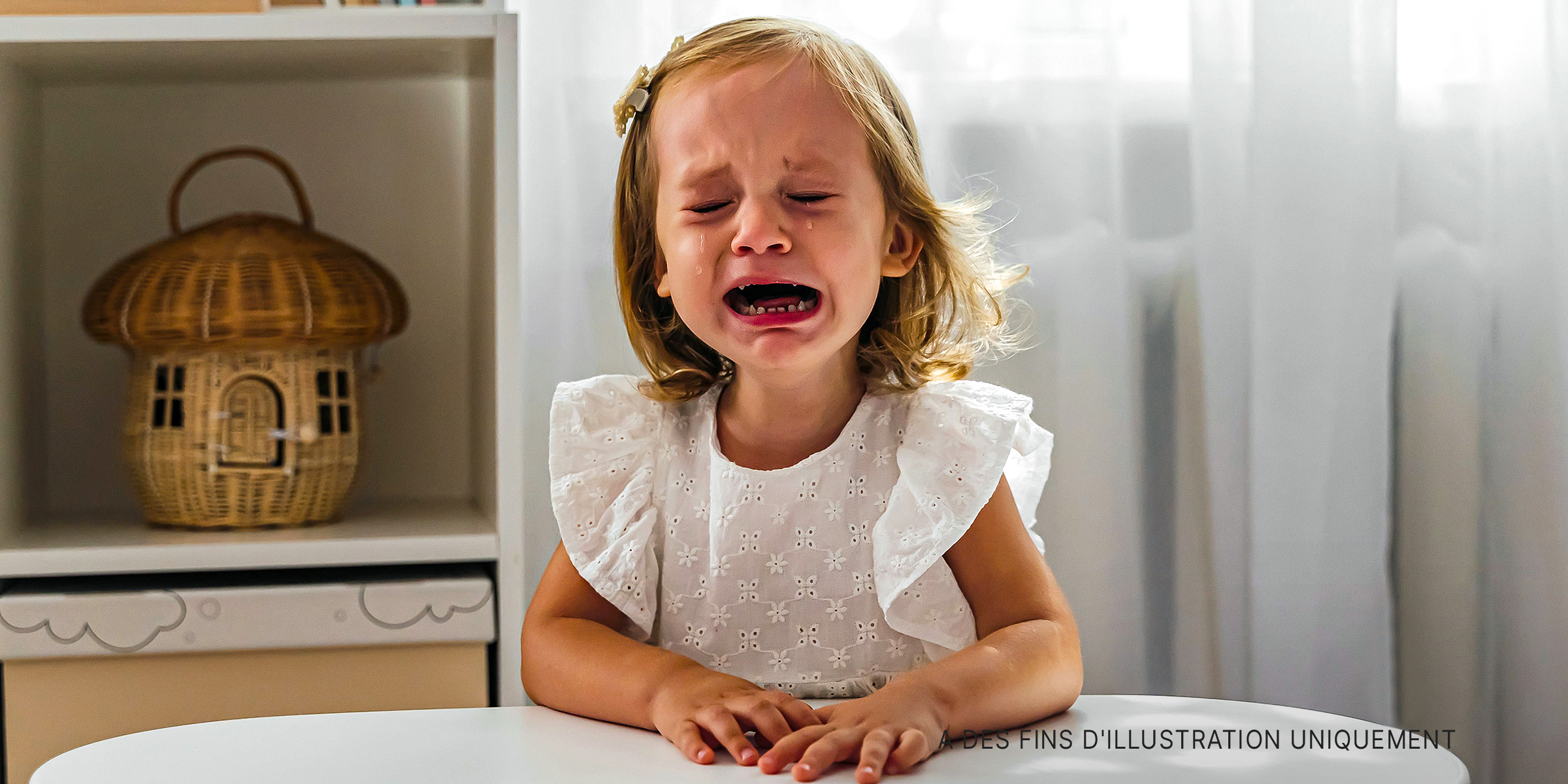 Une petite fille qui pleure | Source : Getty Images