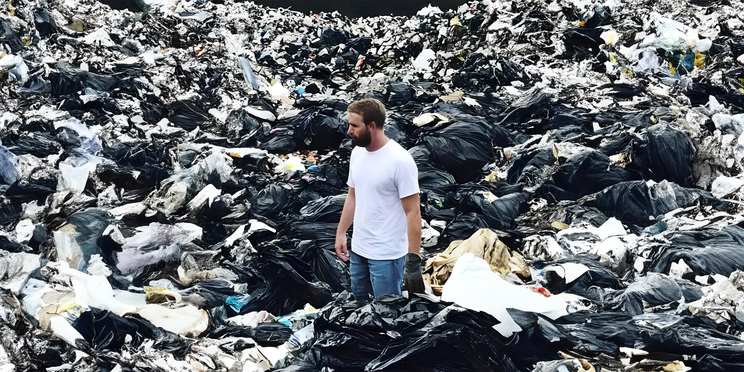 Un homme déçu fouillant dans les poubelles | Source : Amomama