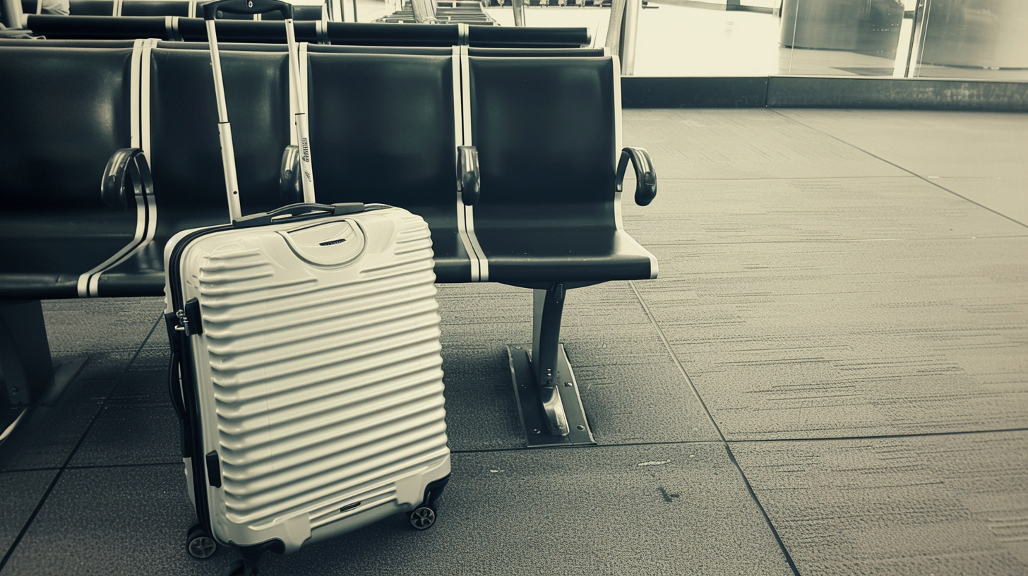 Une valise perdue à l'aéroport | Source : Midjourney