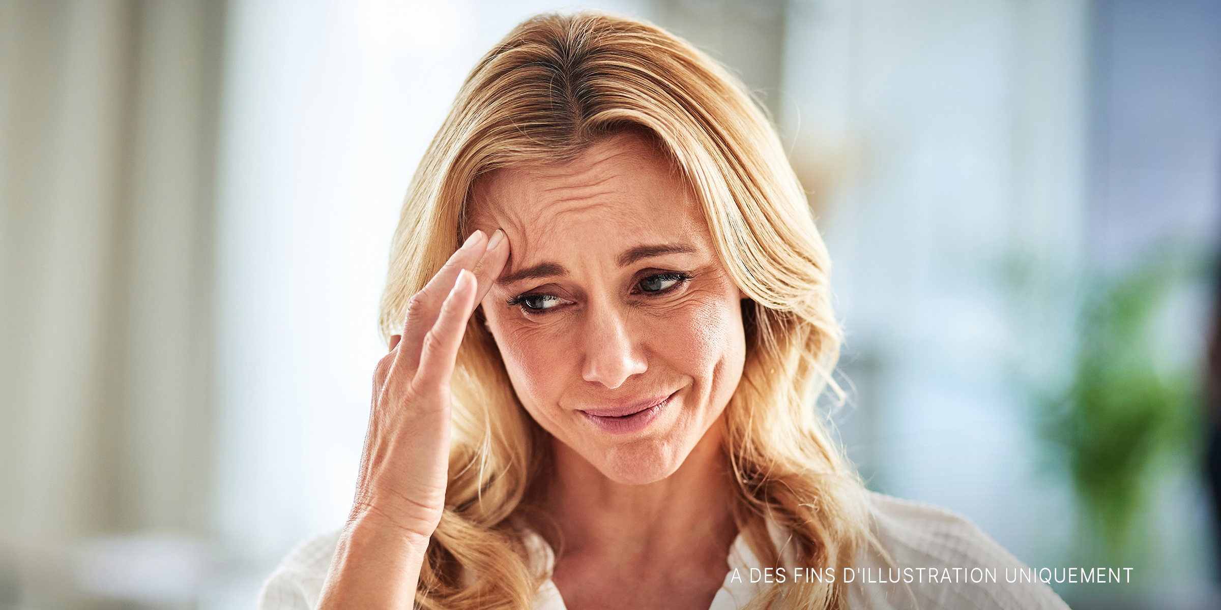 Une femme émotive qui pleure | Source : Getty Images
