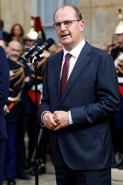 Le nouveau Premier ministre Jean Castex à l'Hôtel de Matignon le 03 juillet 2020 à Paris, France. | Photo : Getty Images